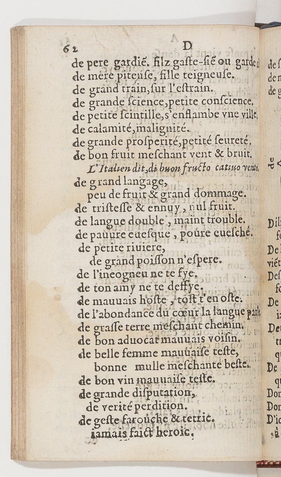 1577 - Jean d’Ogerolles - Trésor de sentences dorées - BnF Arsenal