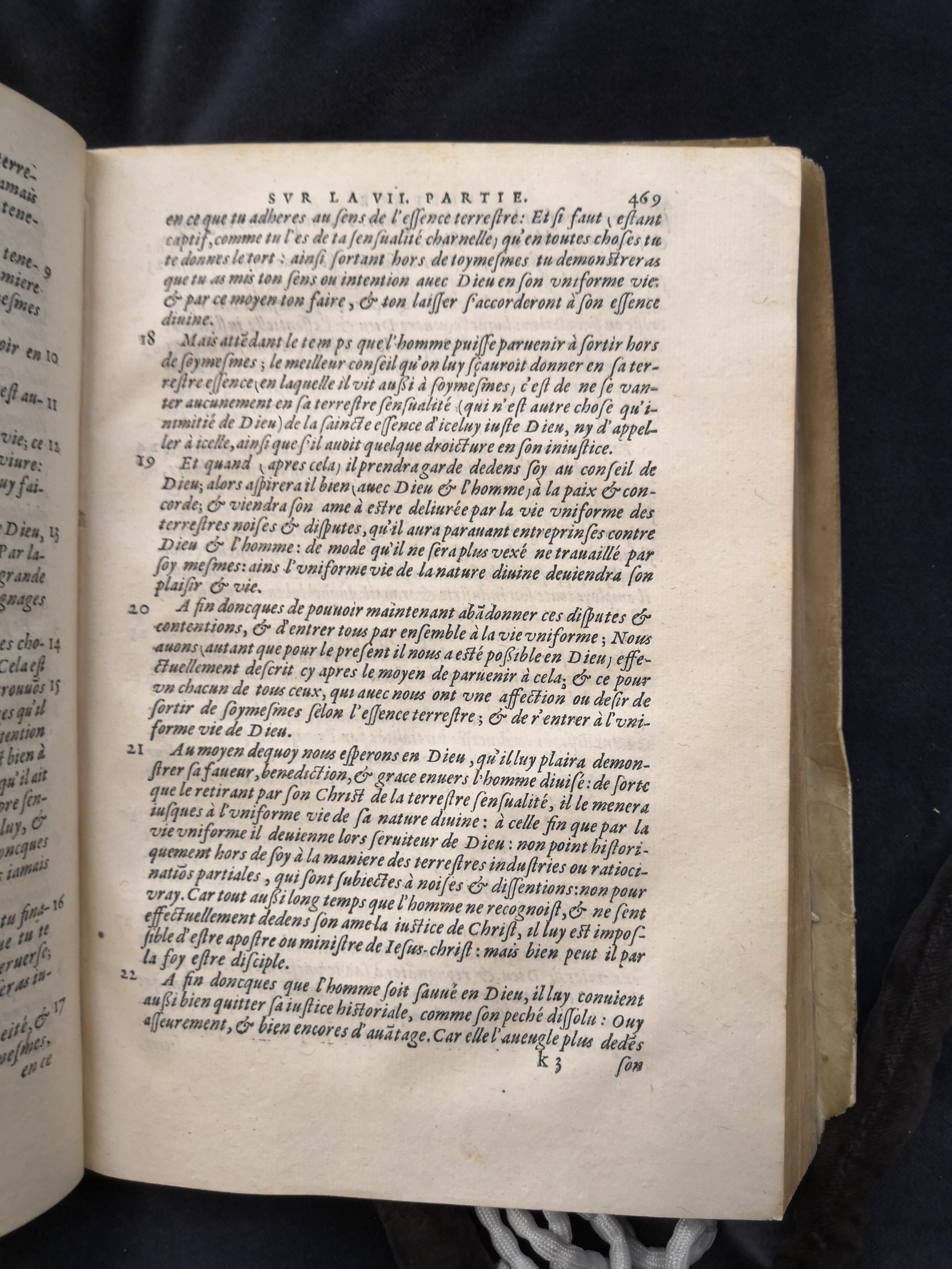 1581c. - Christophe Plantin - Le Livre des témoignages du Trésor caché au champ - Anvers Musée Plantin-Moretus