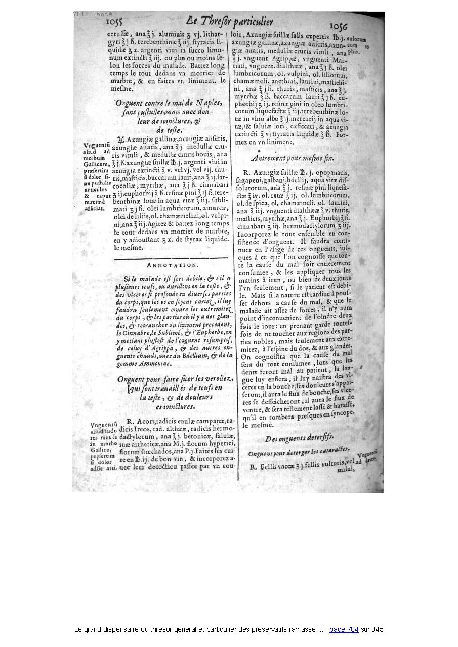 1609 - Étienne Gamonet - Grand dispensaire ou Trésor général et particulier des préservatifs - BIU Santé 1609 - Étienne Gamonet - Grand dispensaire ou Trésor général et particulier des préservatifs - BIU Santé