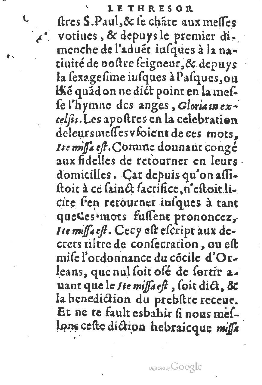 1578 - Jean de Bordeaux - Trésor de l’Église catholique - BM Lyon 1578 - Jean de Bordeaux - Trésor de l’Église catholique - BM Lyon