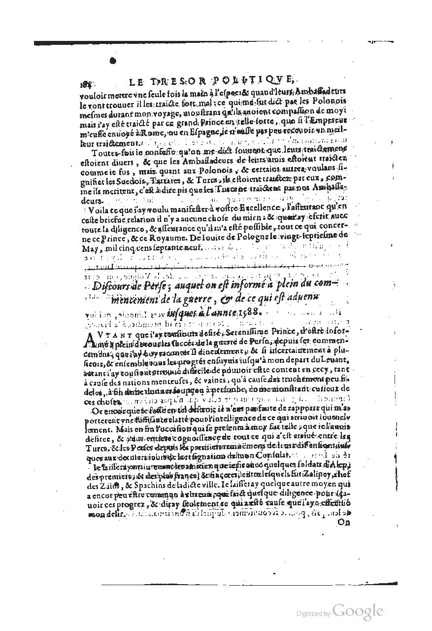 1611 - Pierre Chevalier - Trésor politique - UGent