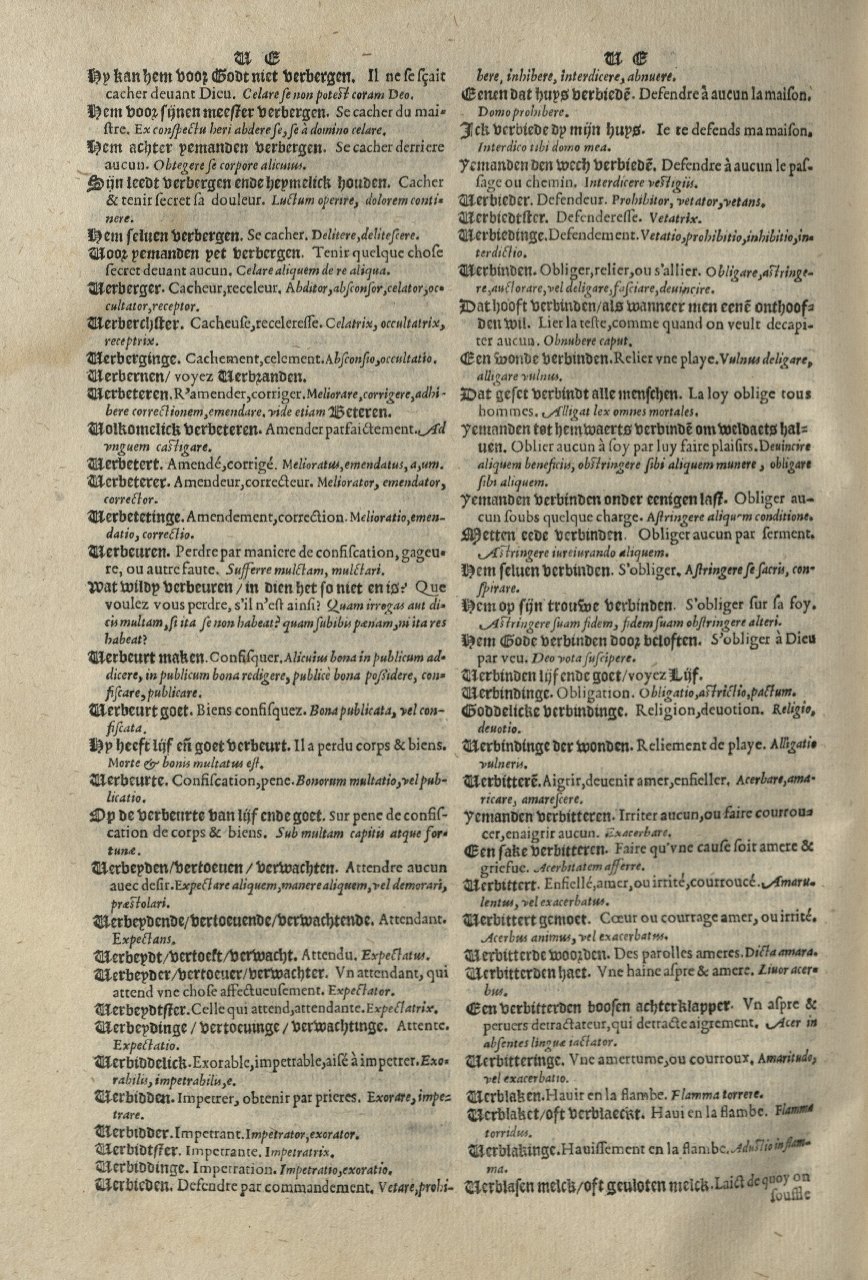 1573 - Christophe Plantin - Trésor du langage bas-allemand - Greifswald 1573 - Christophe Plantin - Trésor du langage bas-allemand - Greifswald