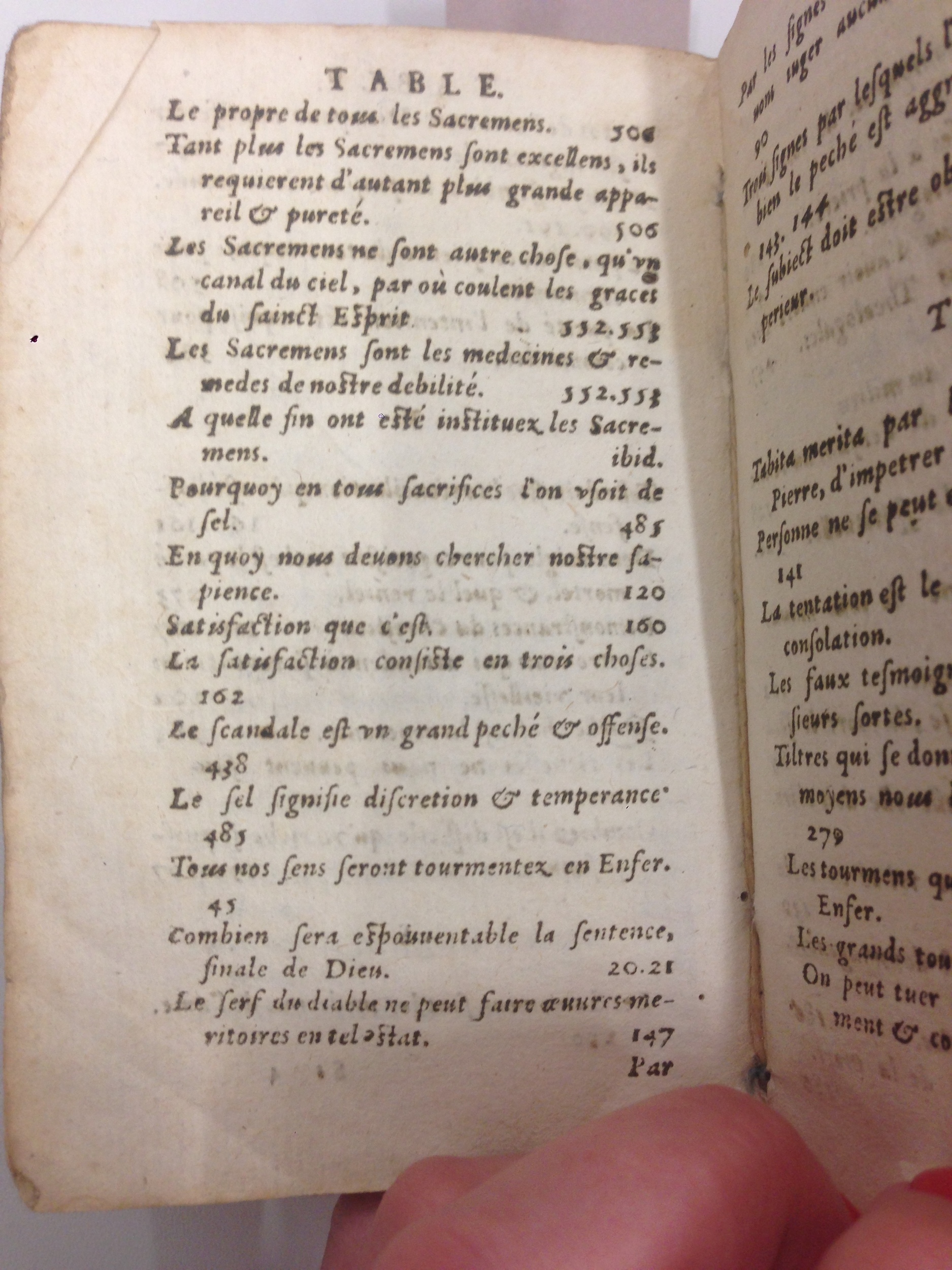 1592 - Jean Pillehotte - Trésor et abrégé de toutes les œuvres spirituelles du révérend Père F. Louis de Grenade - Castelnaudary 1592 - Jean Pillehotte - Trésor et abrégé de toutes les œuvres spirituelles du révérend Père F. Louis de Grenade - Castelnaudary