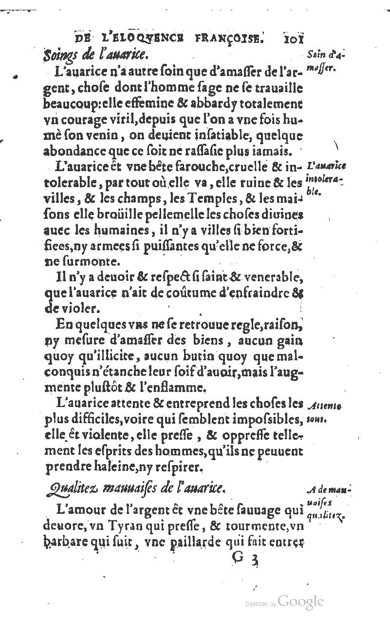 1610 - Louis Coste - Trésor de l’éloquence française (Seconde partie) - BM Lyon