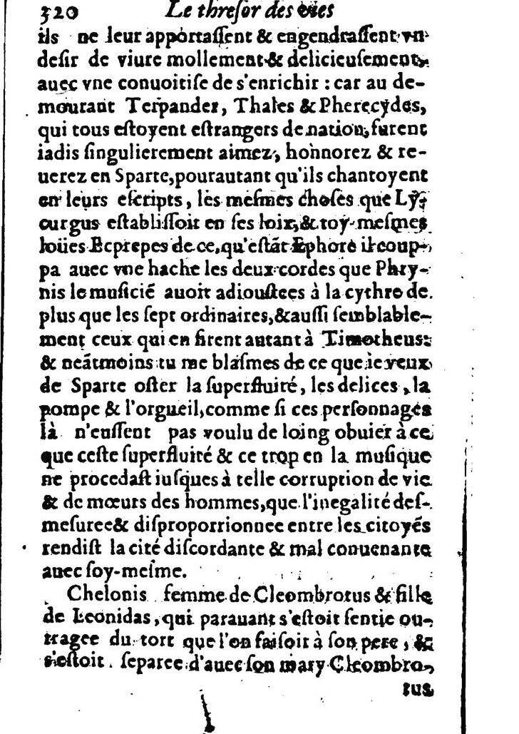 1611 - Pierre Rigaud - Trésor des vies de Plutarque - BM Lyon