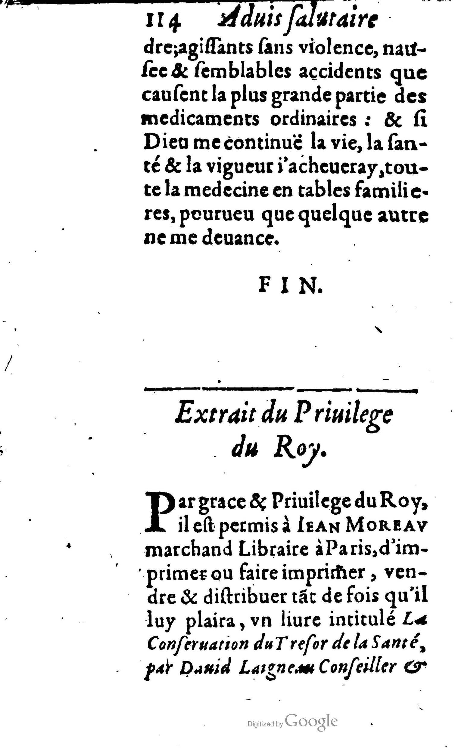 1624 - Jean Moreau - Conservation du trésor de la santé - British Library 1624 - Jean Moreau - Conservation du trésor de la santé - British Library