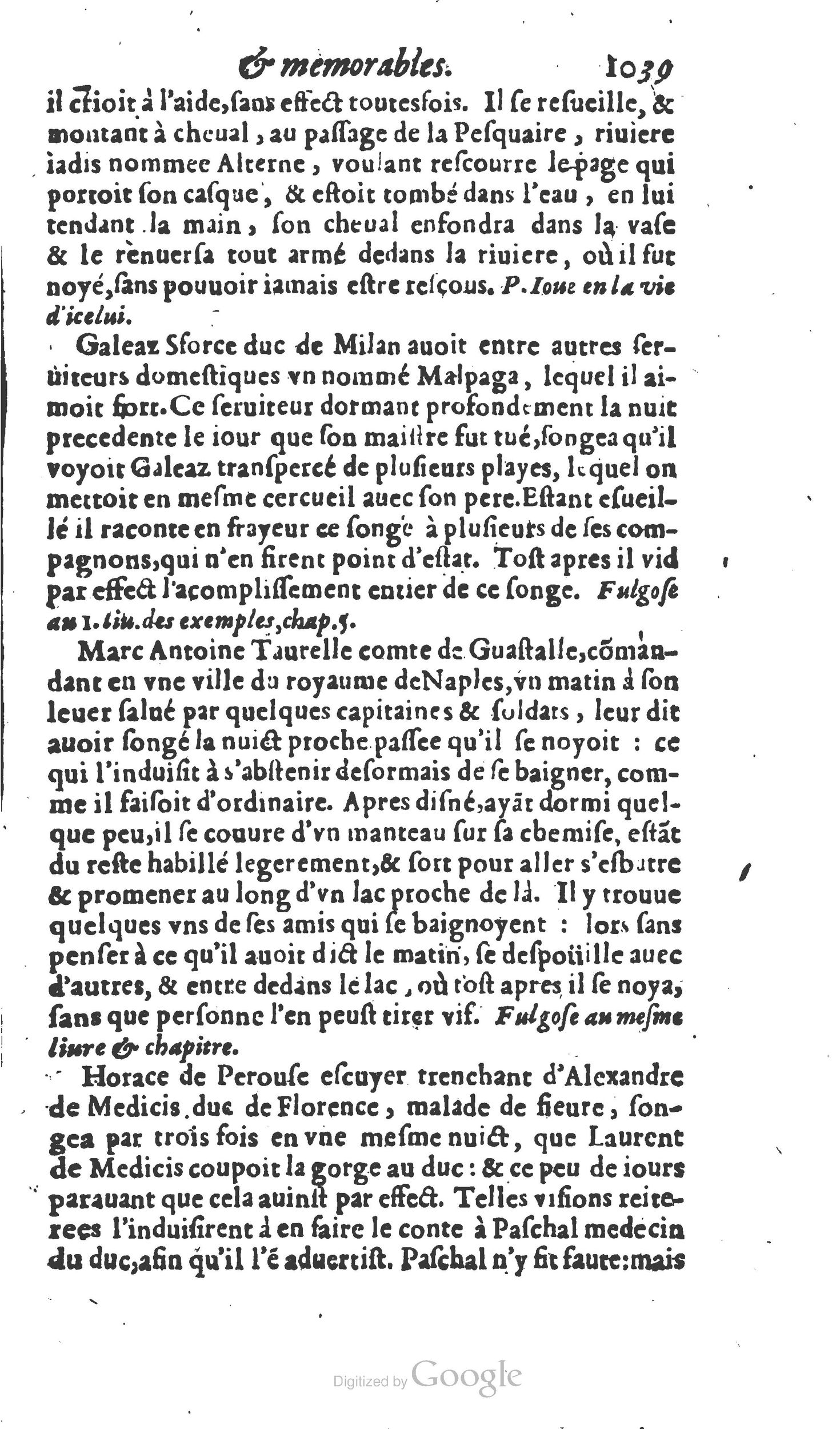 1610 - Paul Marceau - Trésor d’histoires admirables et mémorables - Princeton 1610 - Paul Marceau - Trésor d’histoires admirables et mémorables - Princeton