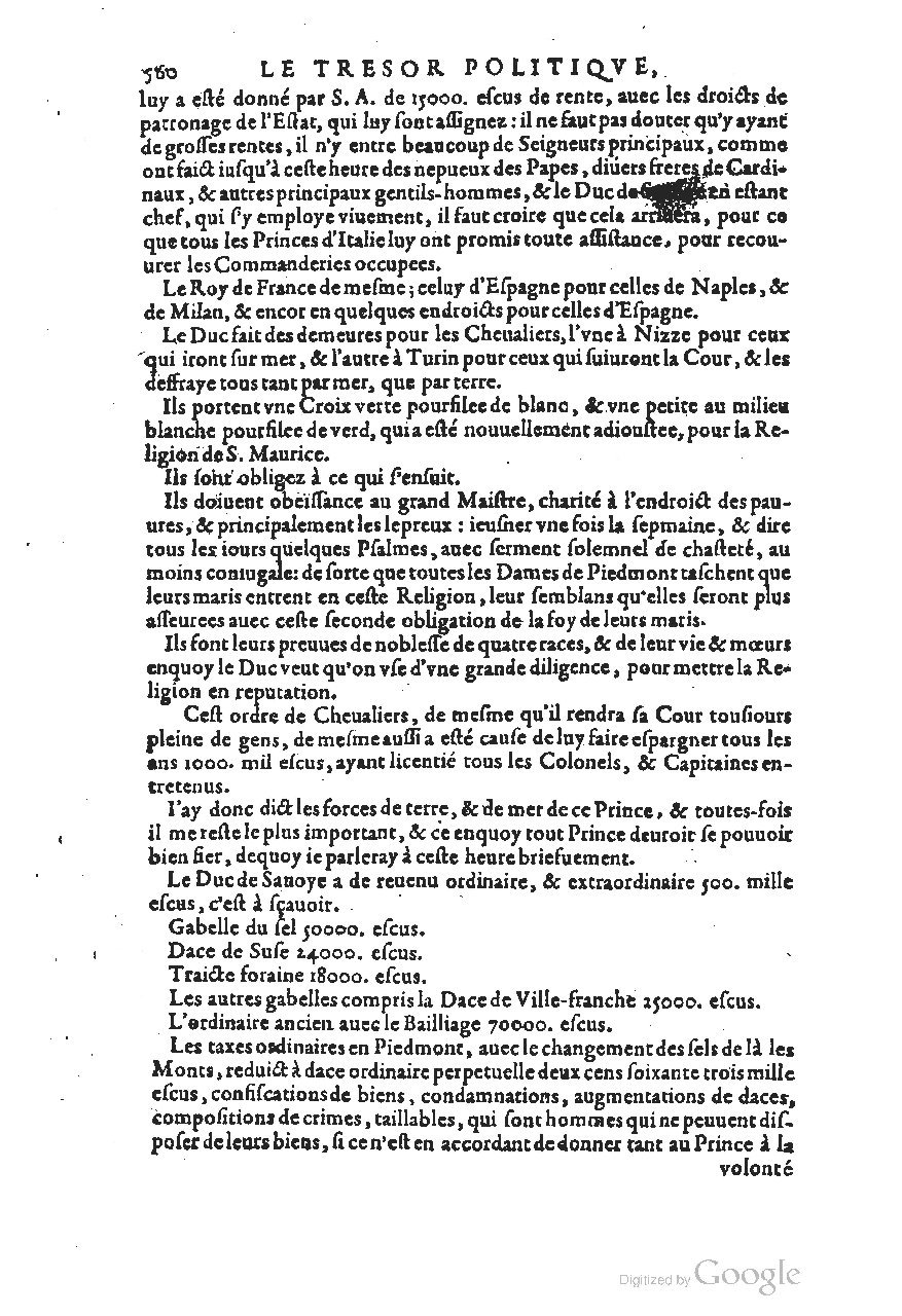 1611 - Pierre Chevalier - Trésor politique - UGent