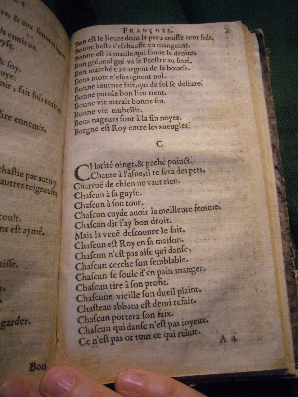 1617 - François Lefebvre - Trésor de sentences dorées et argentées - BnF Tolbiac