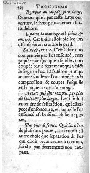 1612 - Thomas Portau - Trésor de chirurgie - BIU Santé