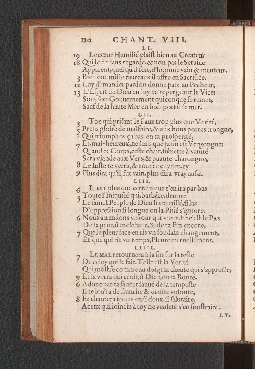 1577 - Jean de Laon - Trésor des 150 psaumes de David - Genève