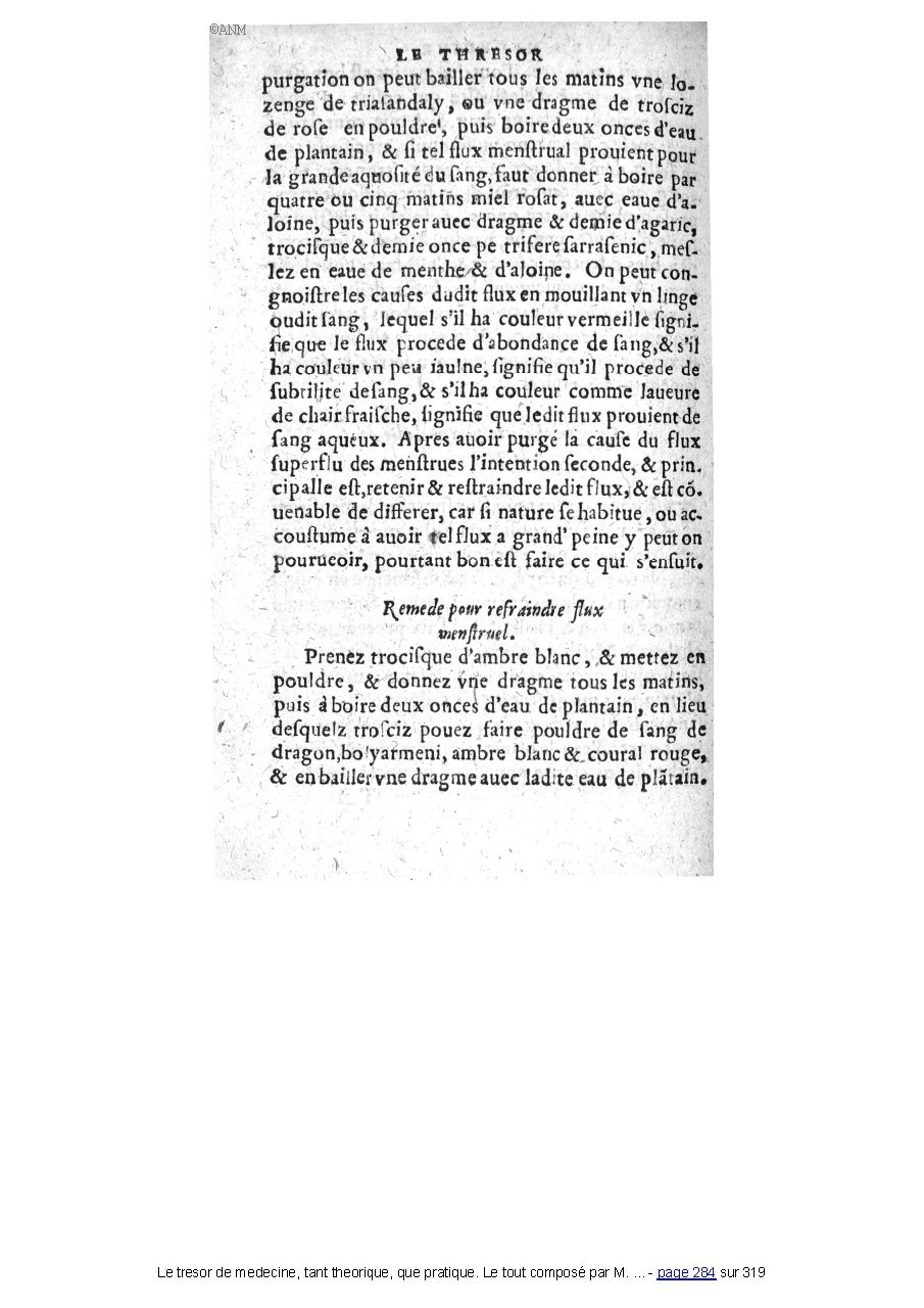 1560 - Pierre et Jan Moine - Trésor de médecine - Université Paris Cité 1560 - Pierre et Jan Moine - Trésor de médecine - Université Paris Cité