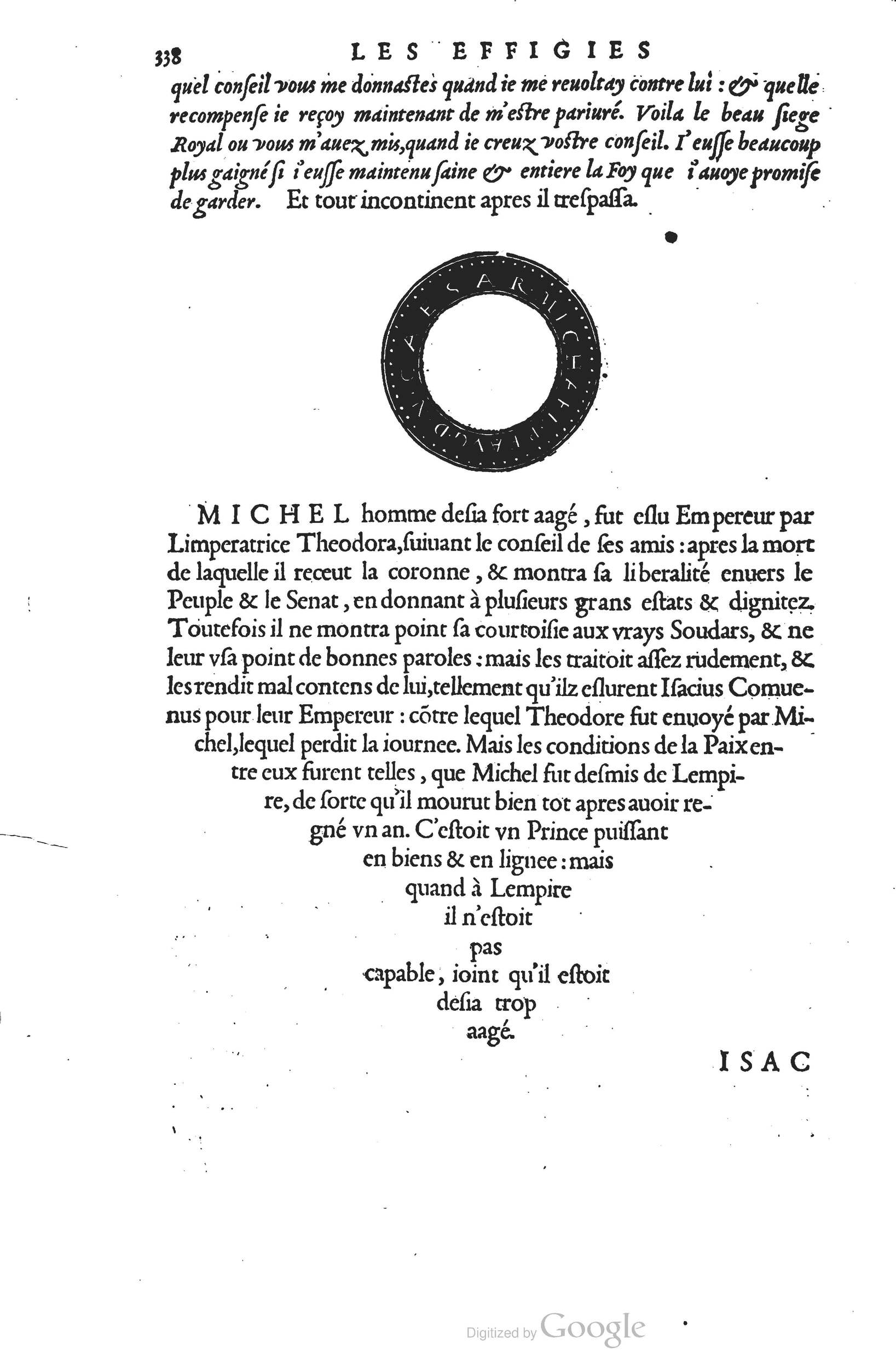 1553 - Jacopo Strada et Thomas Guérin - Épitome du Trésor des antiquités - Prague