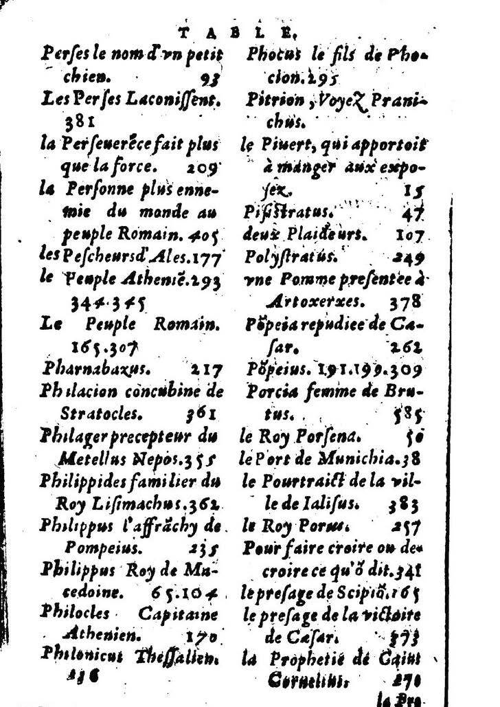 1611 - Pierre Rigaud - Trésor des vies de Plutarque - BM Lyon