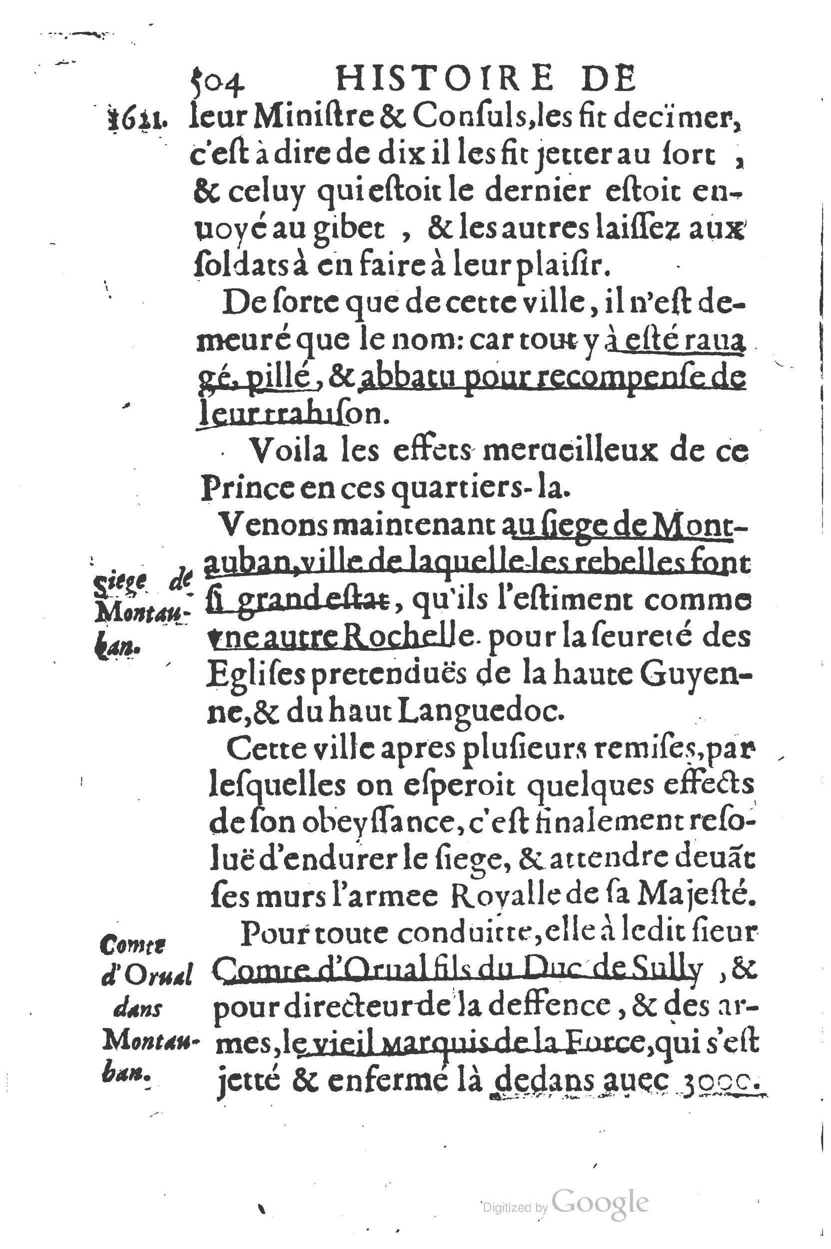 1626 - Joseph Bouillerot - Trésor de l’histoire générale de notre temps - BSB Munich
