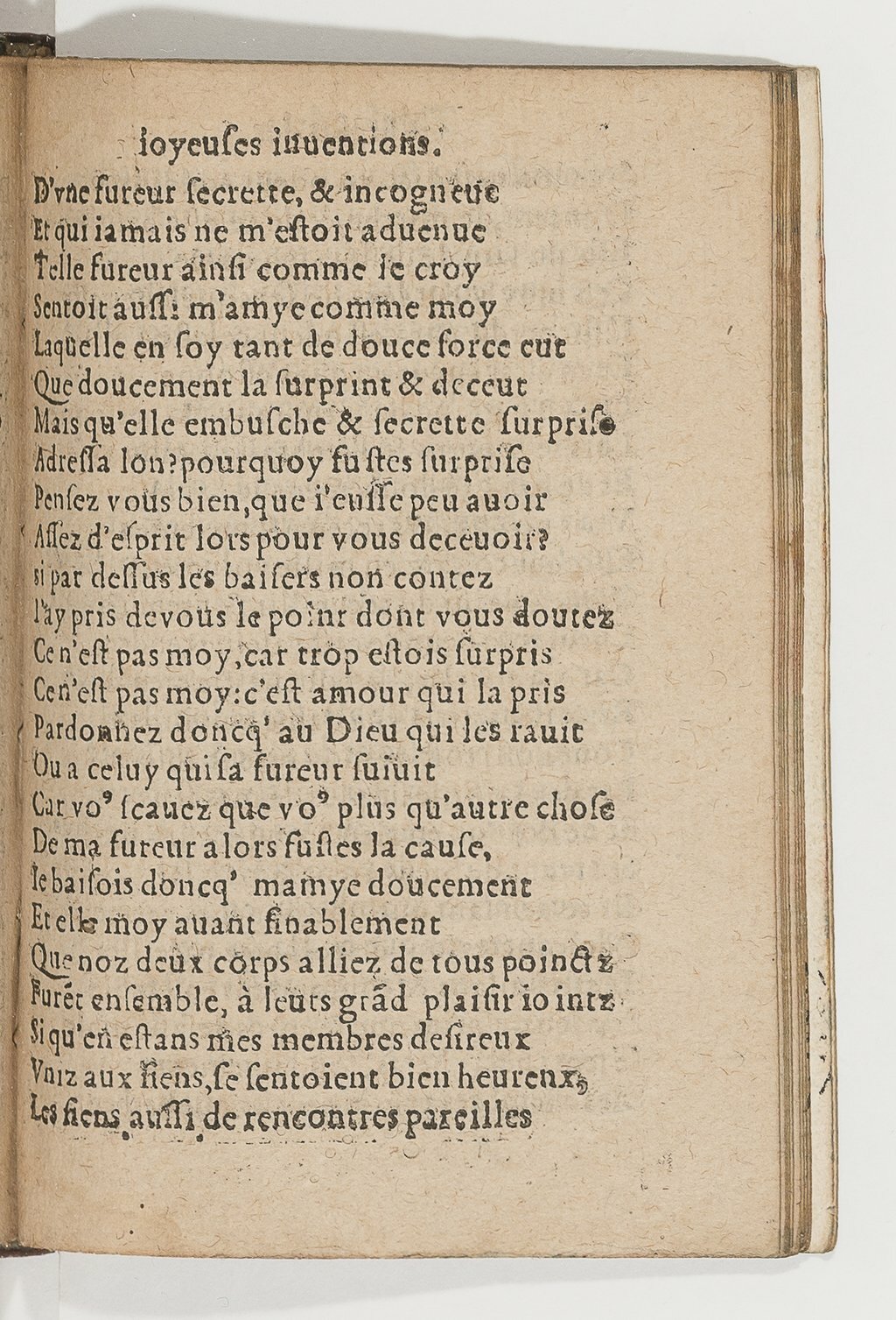 1568c. - Veuve Jean Bonfons - Trésor des joyeuses inventions du parangon de poésies - BnF Arsenal