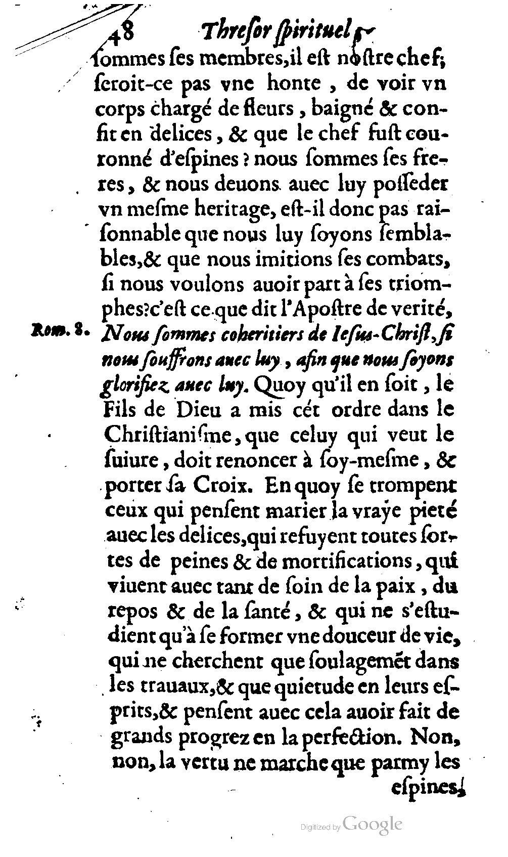 1646 - Antoine Cellier et Pierre Compagnon - Trésor spirituel contenant les obligations - BM Lyon 1646 - Antoine Cellier et Pierre Compagnon - Trésor spirituel contenant les obligations - BM Lyon