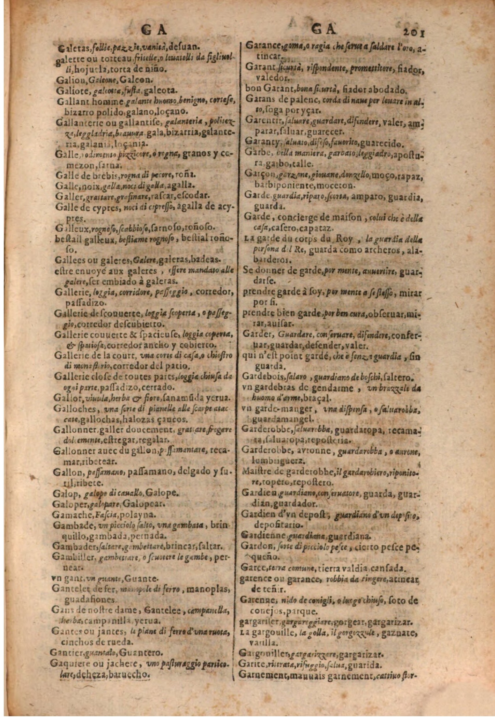 1637 - Jacques Crespin - Trésor des trois langues (Trois parties) - BSB Munich