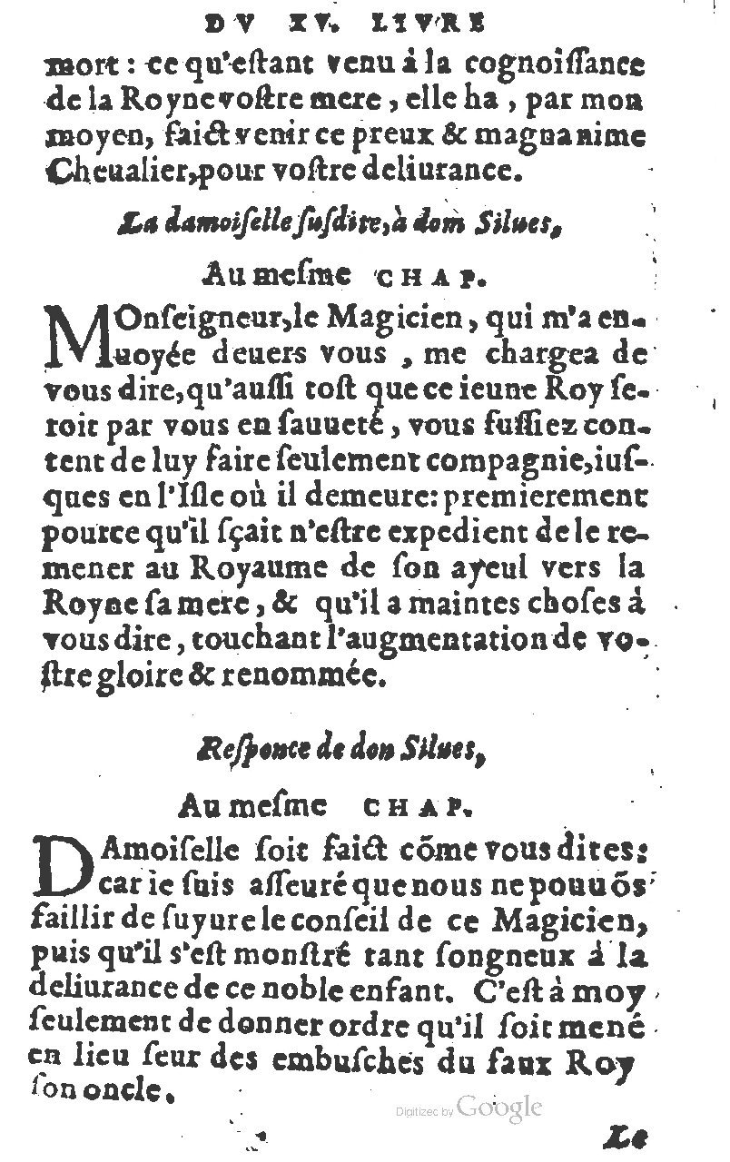 1582 - Jean Huguetan - Trésor des Amadis T. 1 - BM Lyon