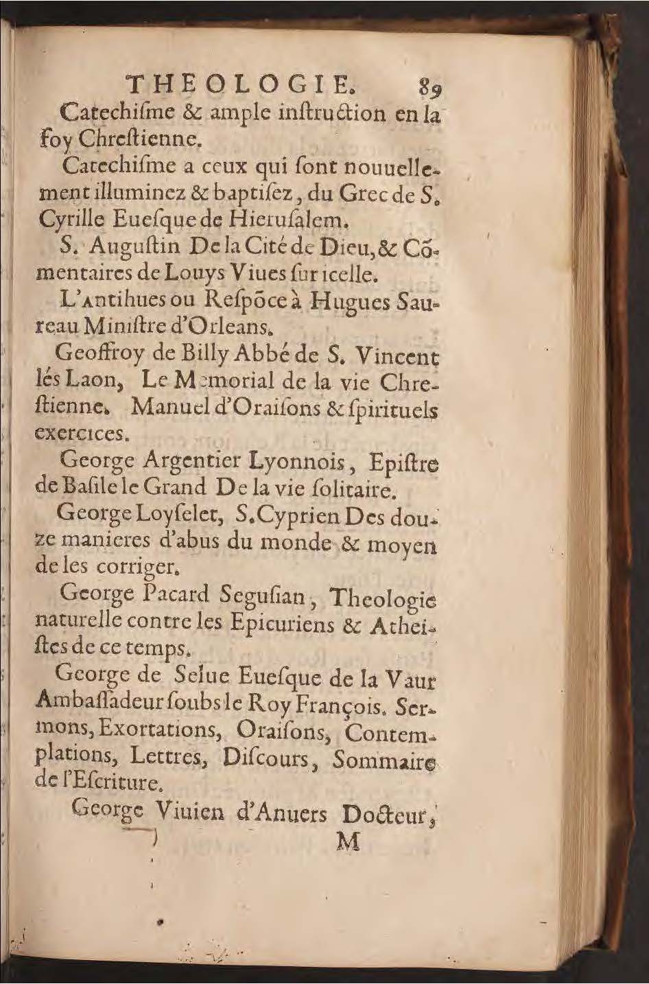 1602 - François Jacquin - Trésor des bons esprits français - BnF Arsenal