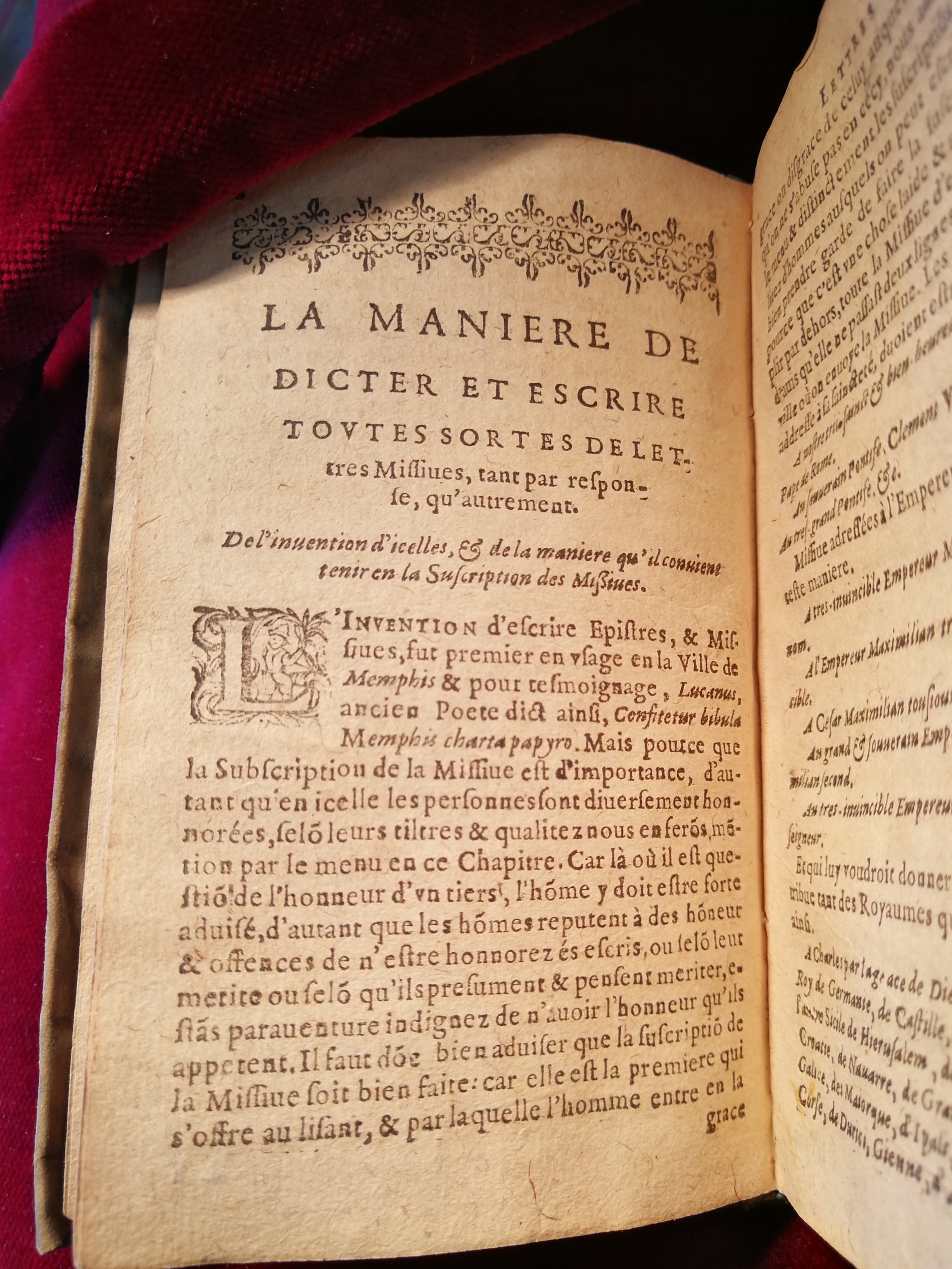 1630 - Martin Bogart - Secrétaire des secretaires ou le Trésor de la plume française - BM Amiens