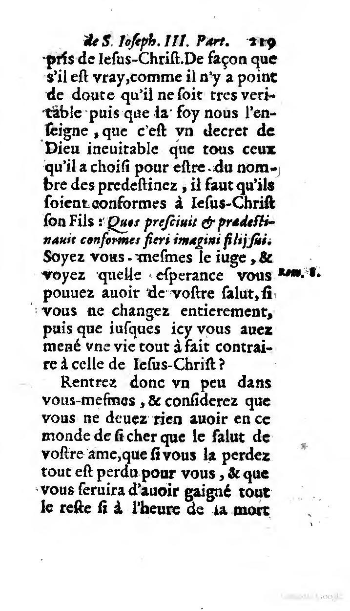 1646 - Jean Piot - Trésor inestimable de Saint-Joseph - BNC Rome