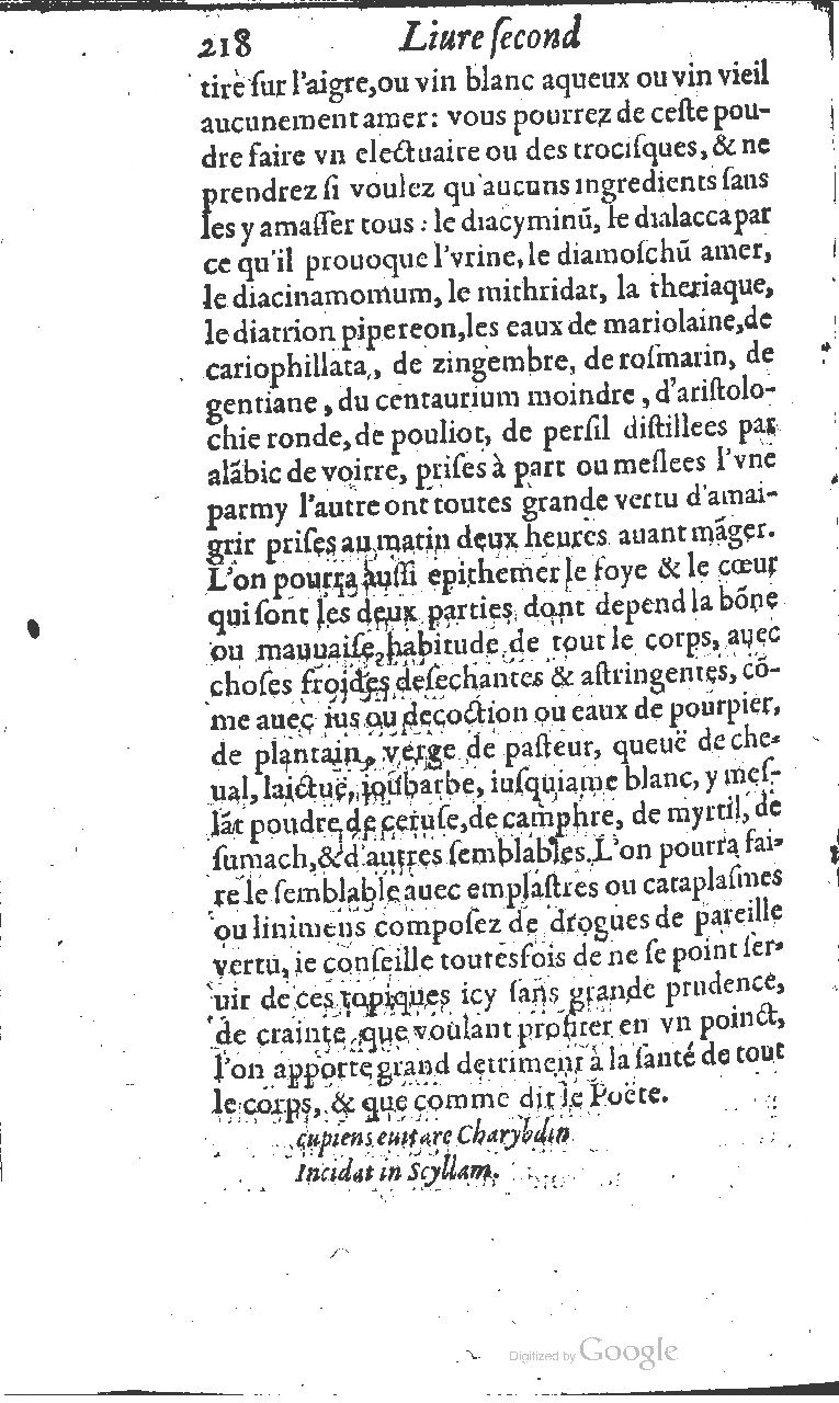 1617 - Jean Le Bouc - Trésor des remèdes secrets - BM Lyon 1617 - Jean Le Bouc - Trésor des remèdes secrets - BM Lyon