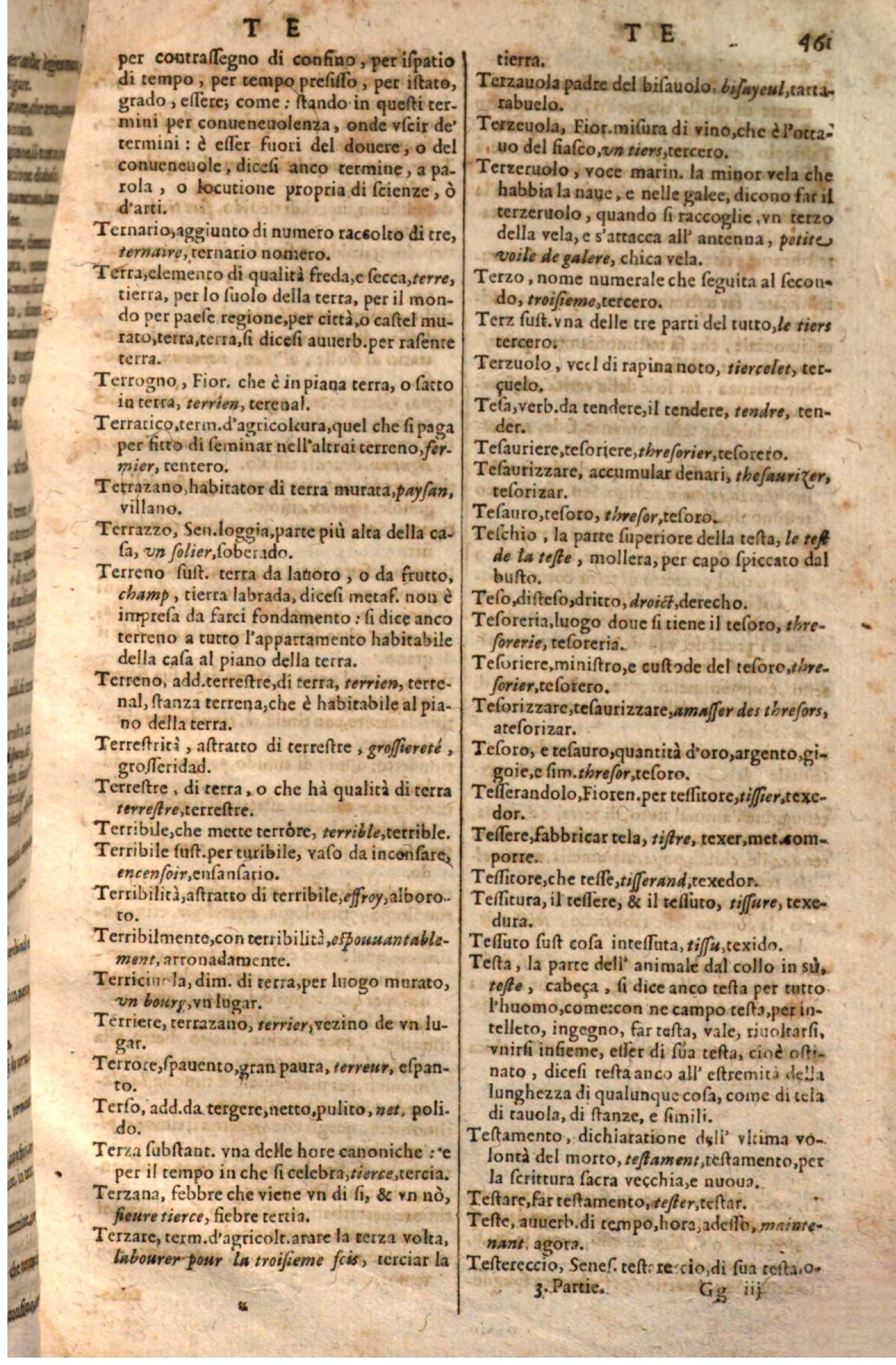 1644 - Jacques Crespin - Trésor des trois langues - Passau 1644 - Jacques Crespin - Trésor des trois langues - Passau