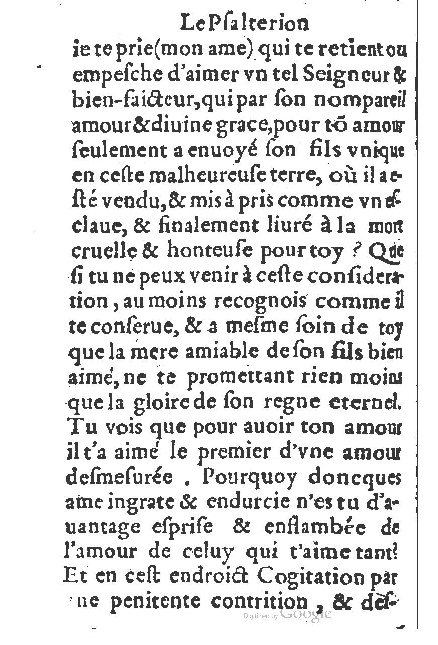 1578 - Guillaume Chaudière - Trésor de dévotion traitant de plusieurs belles vertus - BM Lyon