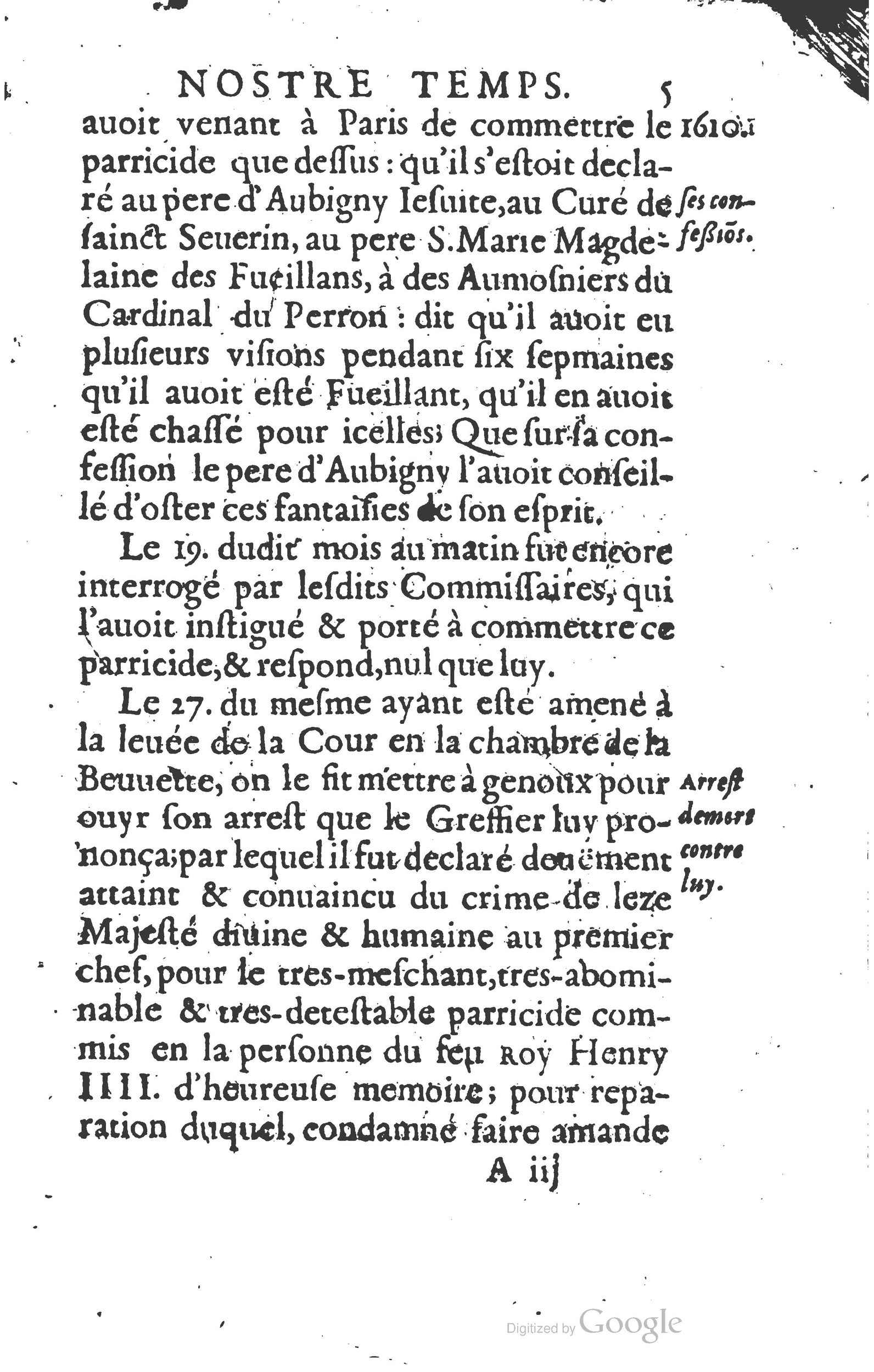 1624 - Joseph Bouillerot - Trésor de l’histoire générale de notre temps - BM Lyon 1624 - Joseph Bouillerot - Trésor de l’histoire générale de notre temps - BM Lyon