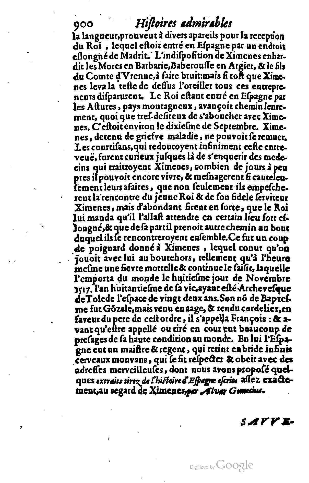 1628 - Jacques Crespin - Trésor d’histoires admirables et mémorables - BSB Munich