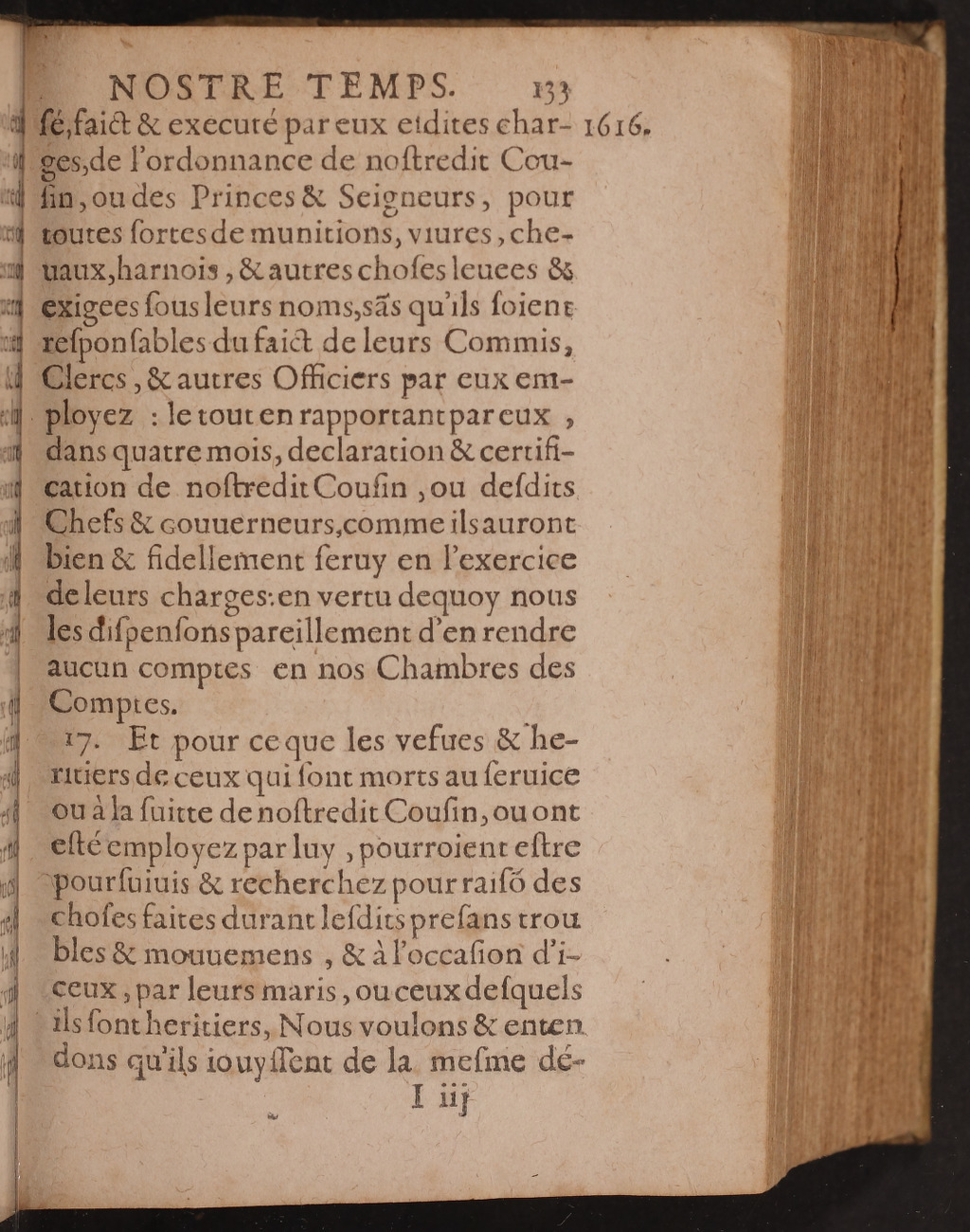 1626 - Joseph Bouillerot - Trésor de l’histoire générale de notre temps - BnF Arsenal