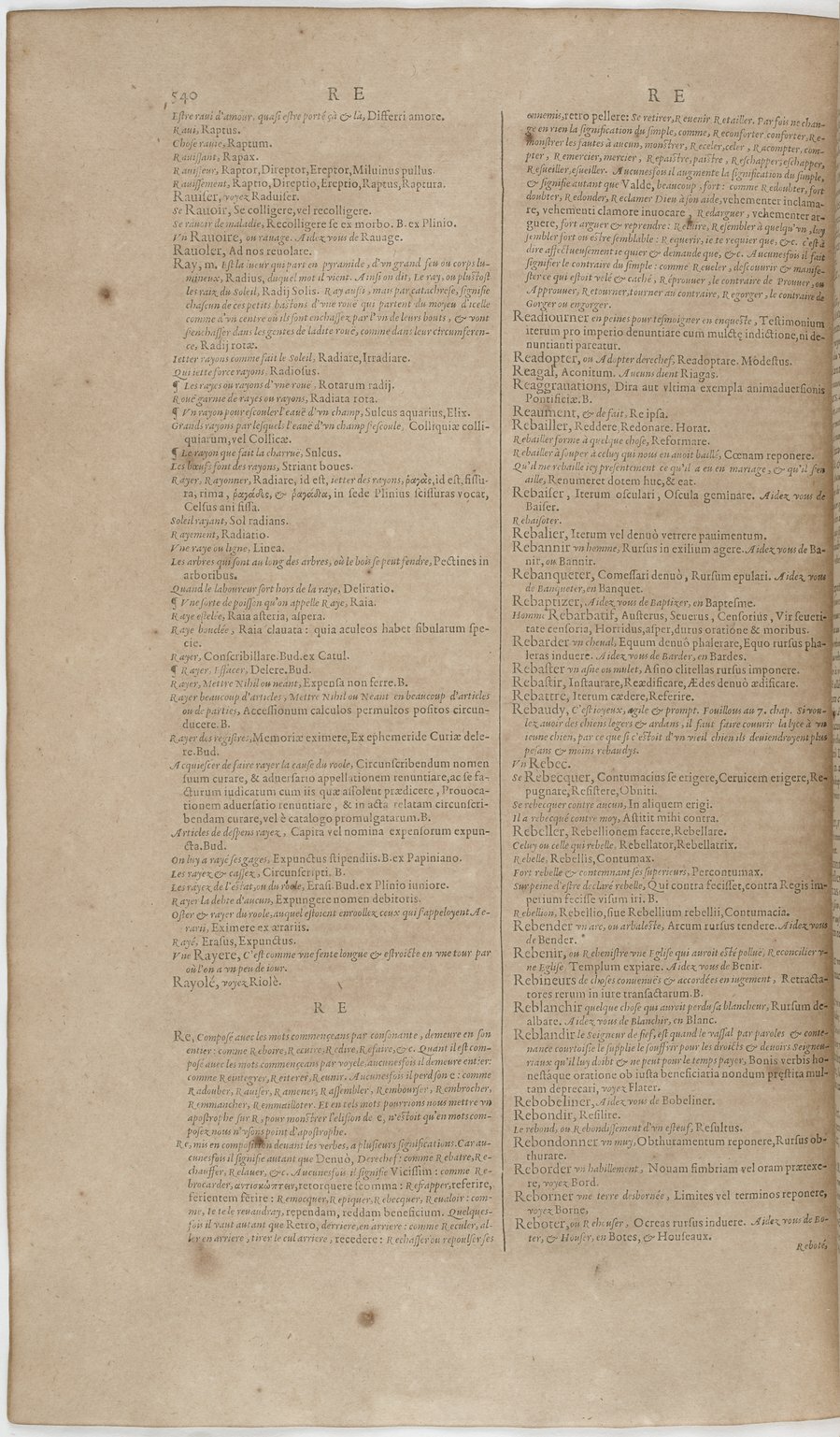1606 - David Douceur - Trésor de la langue française - BnF