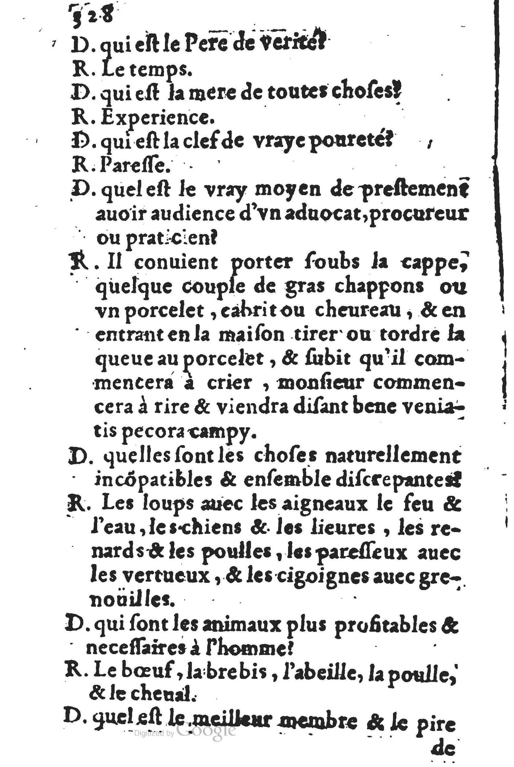 1578 - Nicolas Lescuyer - Trésor des sentences dorées - UGent
