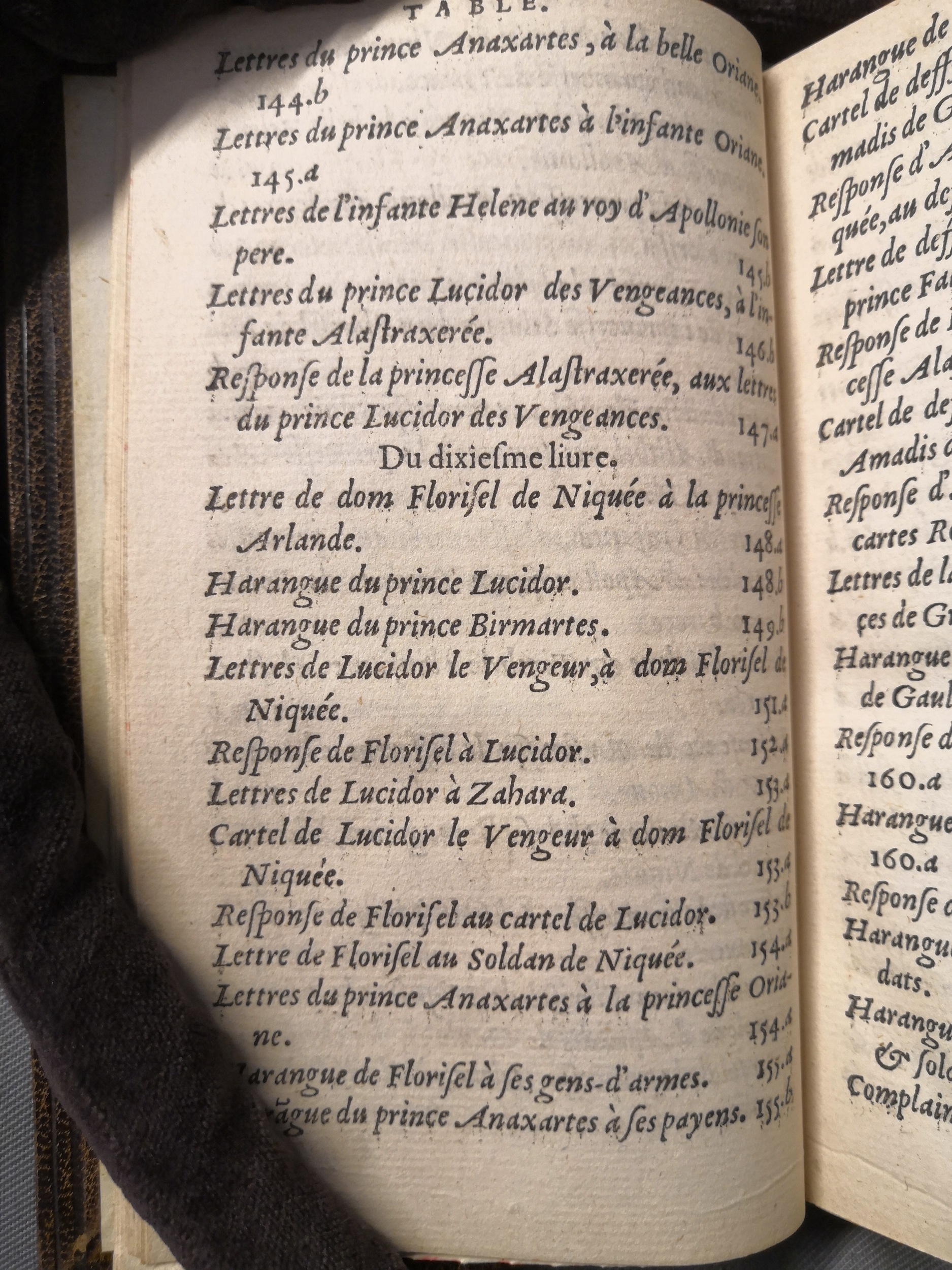 1560 - Étienne Groulleau - Trésor des Amadis - Amsterdam