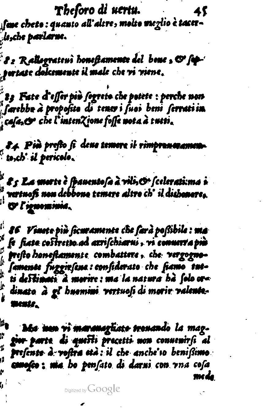 1576 - Benoît Rigaud - Trésor de vertu - British Library
