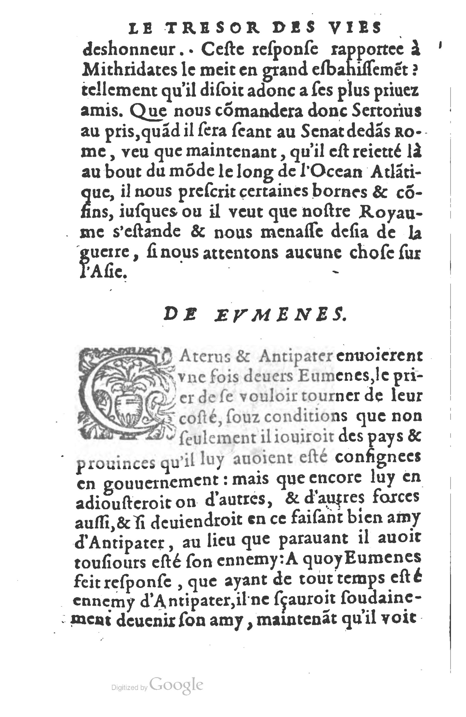 1577 - Claude Micard - Trésor des vies de Plutarque - BSB Munich 1577 - Claude Micard - Trésor des vies de Plutarque - BSB Munich