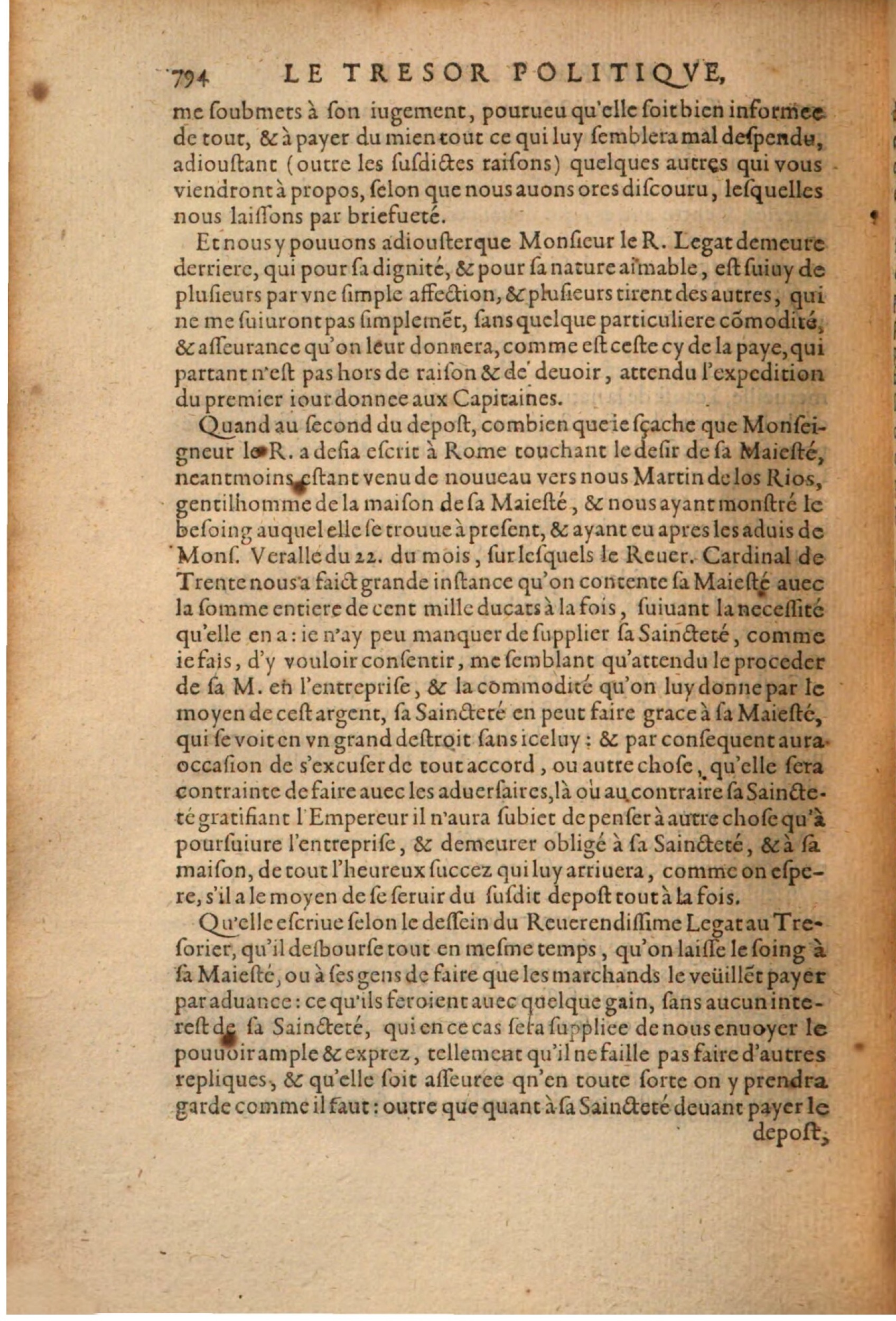 1608 - Thierry Rolin - Trésor politique - Augsbourg