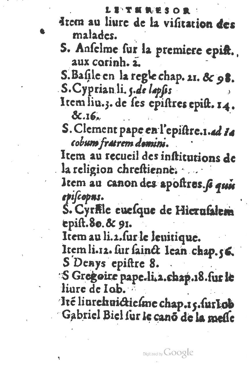 1578 - Jean de Bordeaux - Trésor de l’Église catholique - BM Lyon