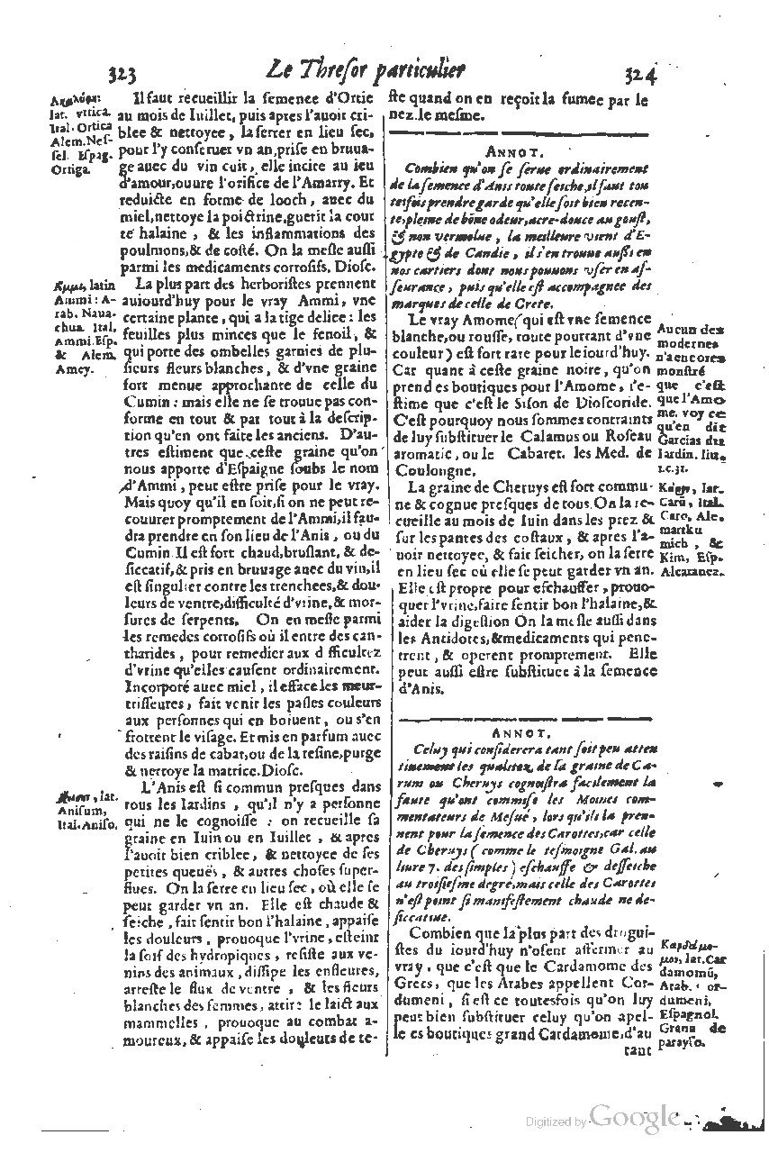 1616 - Étienne Gamonet - Grand trésor ou dispensaire - BSB Munich
