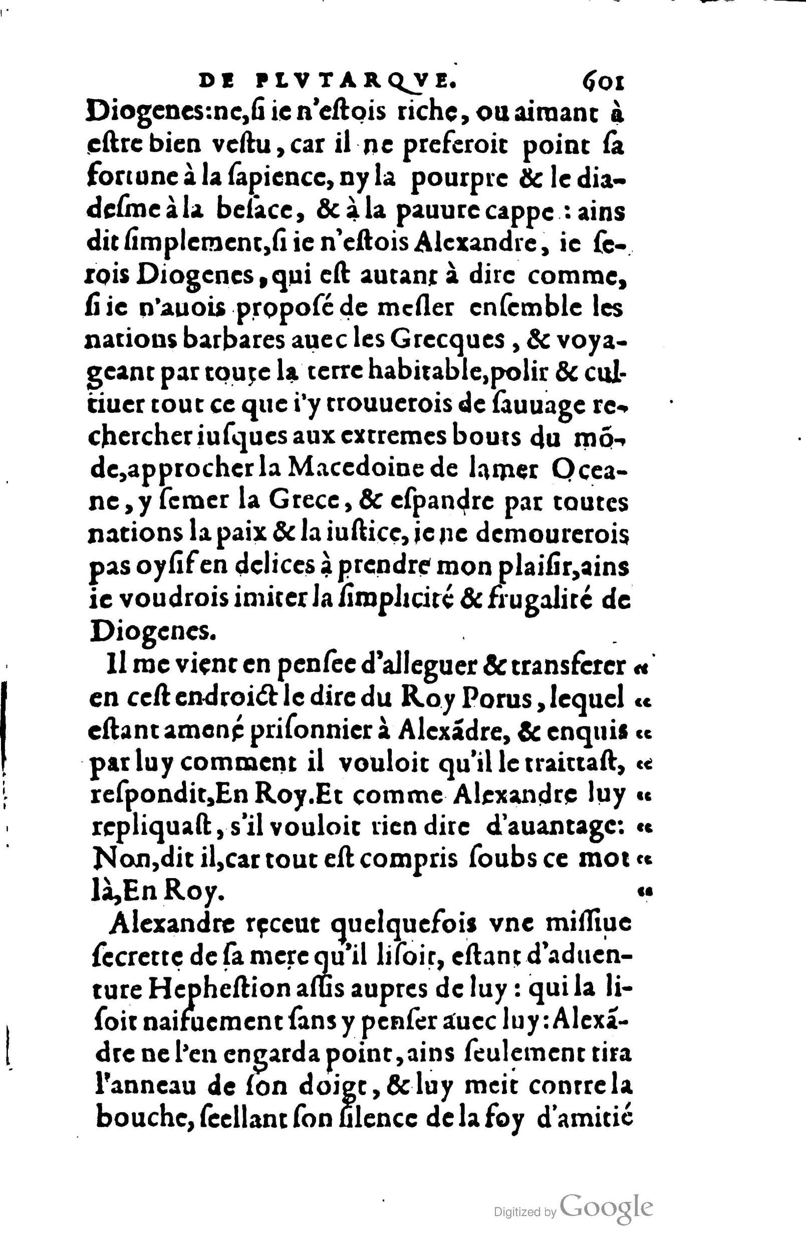 1578 - Jean Poupy - Trésor des morales de Plutarque - BSB Munich
