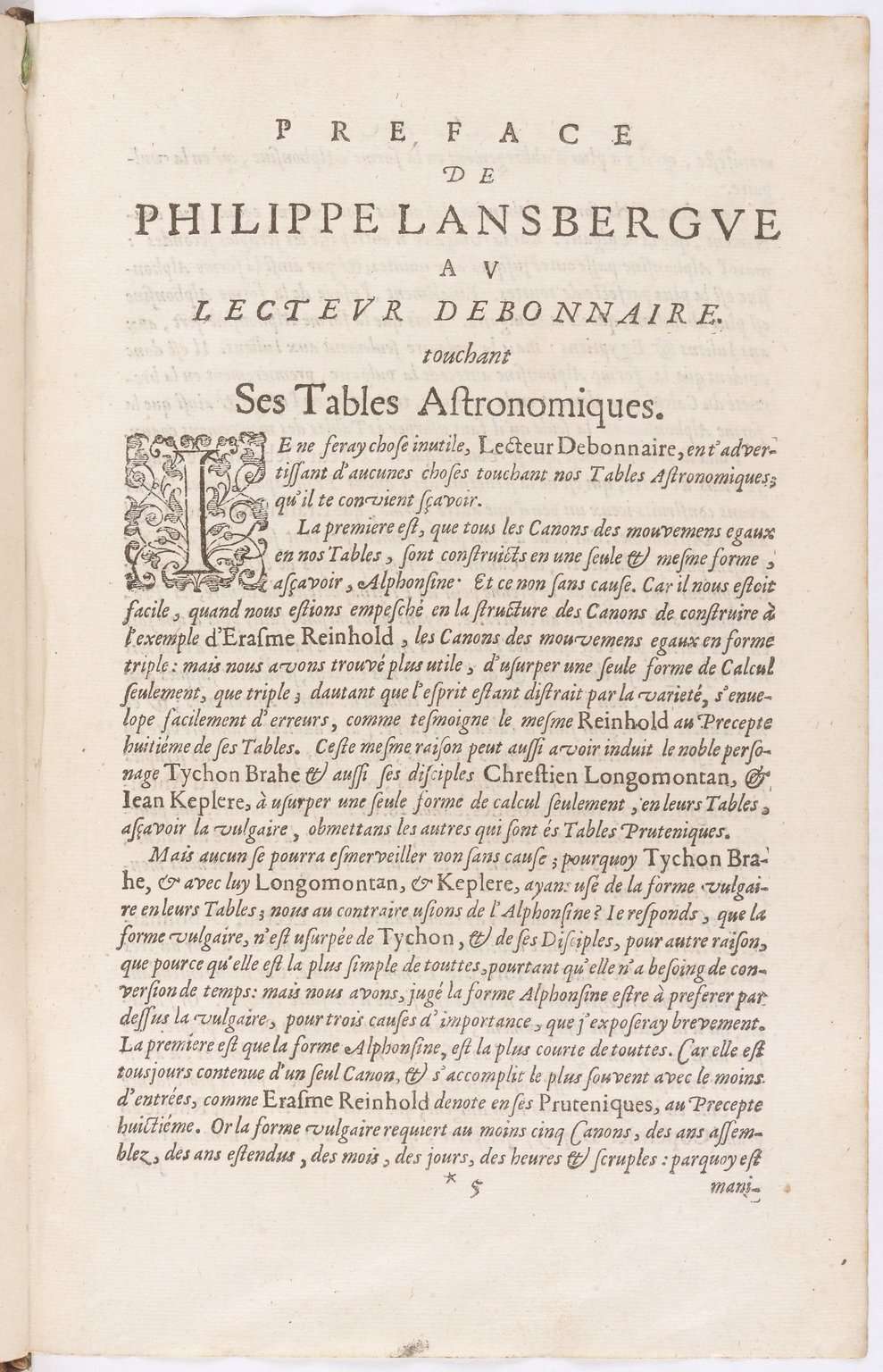 1634 - Zacharie Roman - Les Tables perpétuelles - BnF Arsenal
