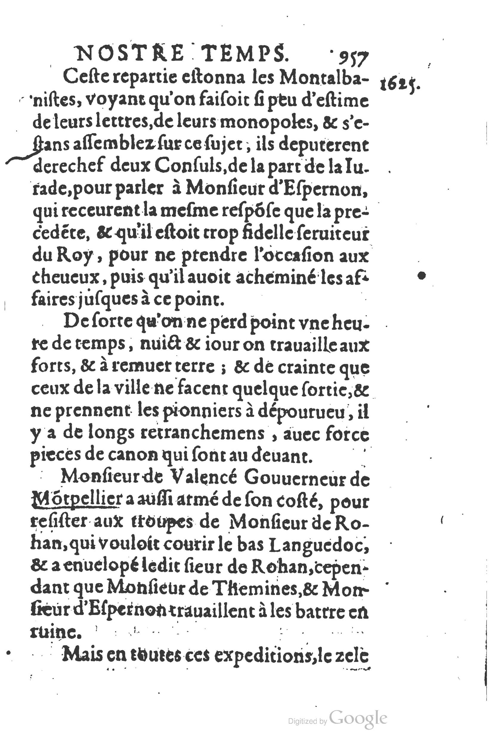 1626 - Joseph Bouillerot - Trésor de l’histoire générale de notre temps - BSB Munich