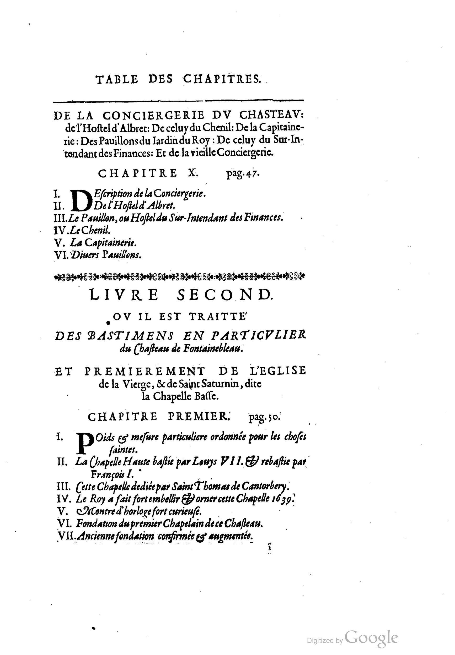1642 - Sébastien Cramoisy - Trésor des merveilles de la maison royale de Fontainebleau - BM Lyon 1642 - Sébastien Cramoisy - Trésor des merveilles de la maison royale de Fontainebleau - BM Lyon
