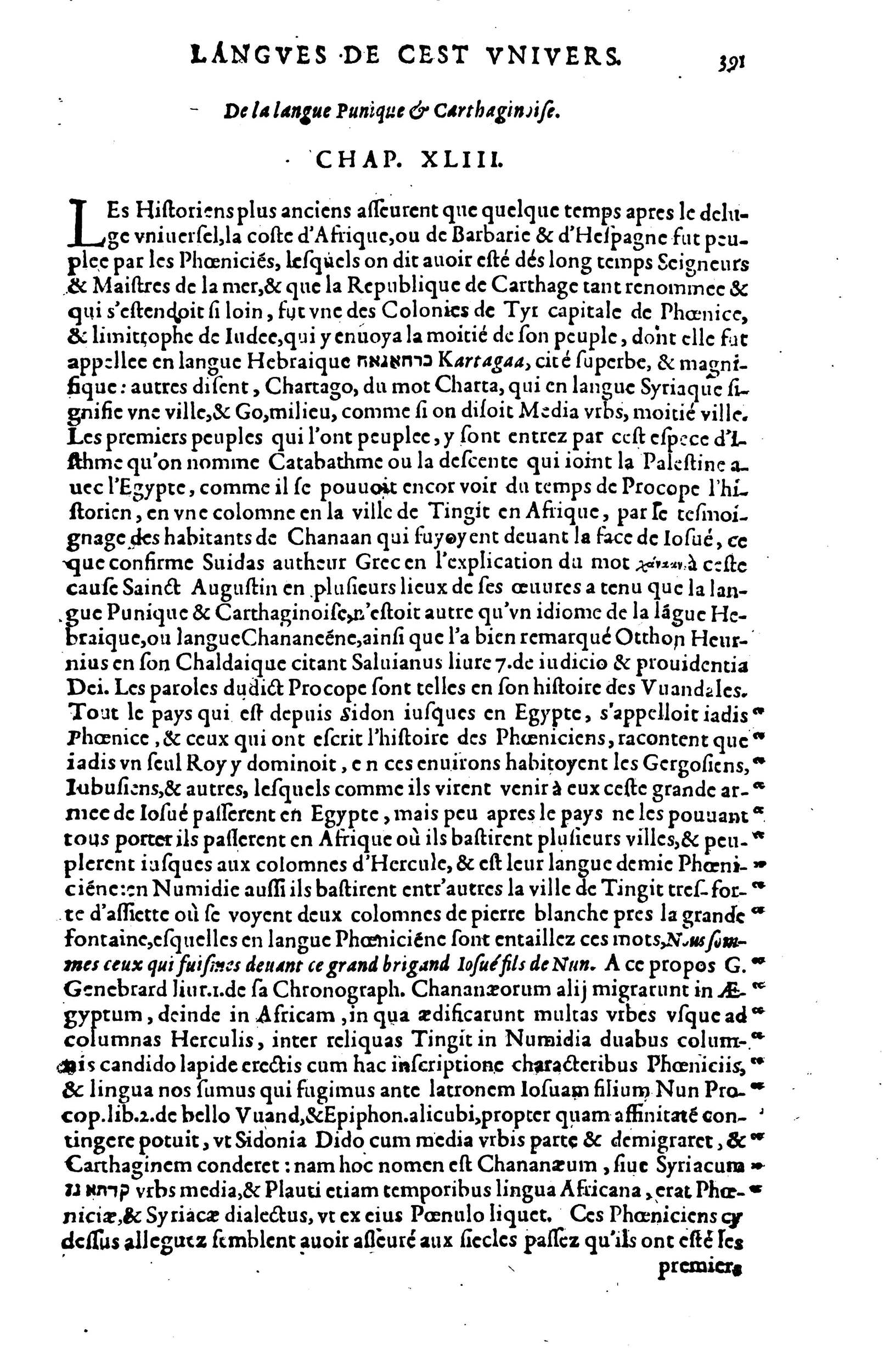 1619 - SHC - Trésor de l’histoire des langues de cet univers - BM Lyon