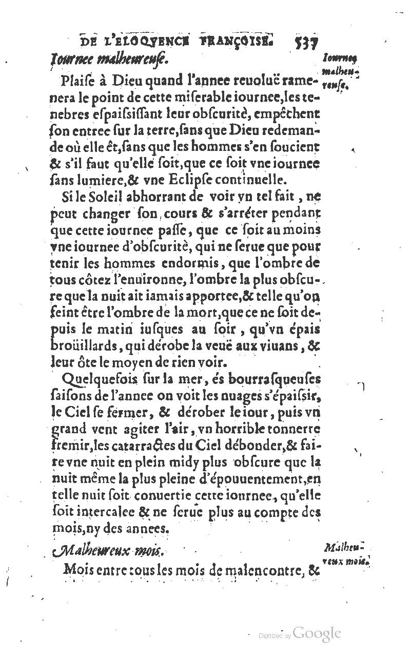 1610 - Louis Coste - Trésor de l’éloquence française (Seconde partie) - BM Lyon