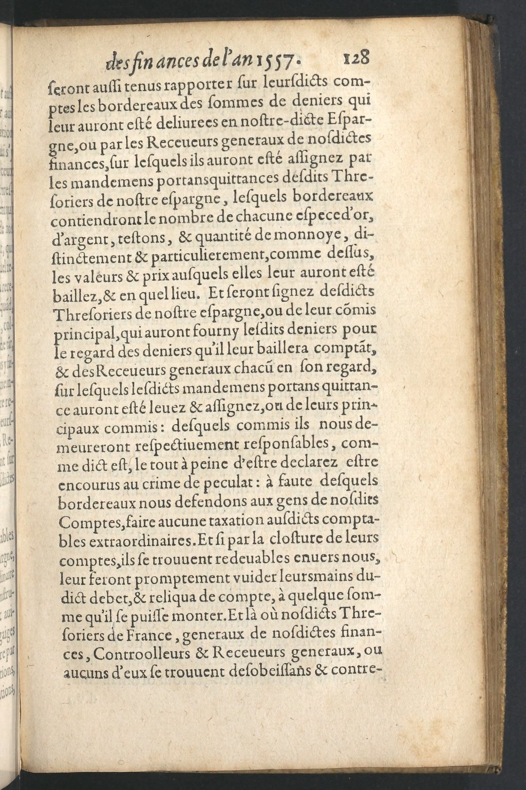 1599 - Claude de Monstr’oeil et Jean Richer - Trésor des instructions des finances - BnF