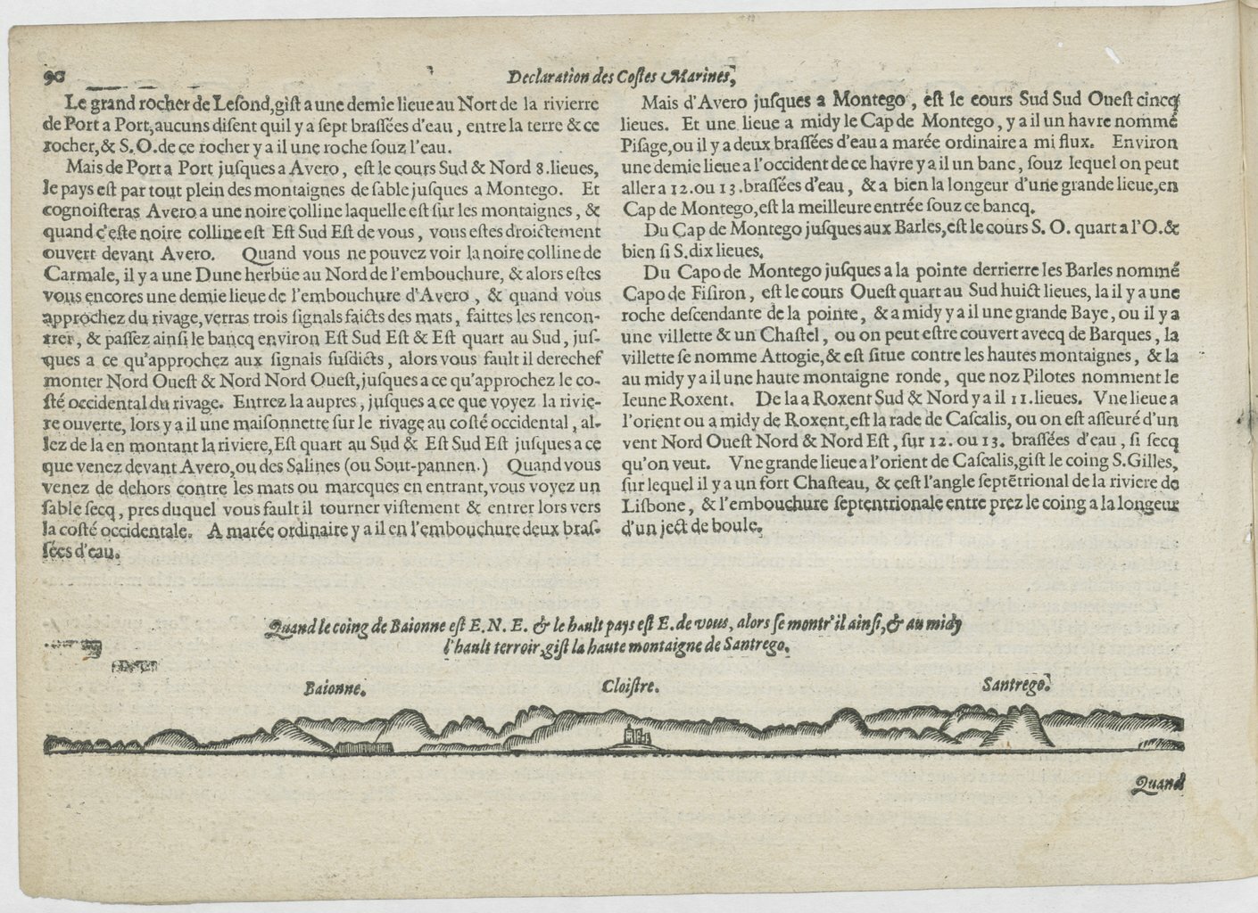 1601 - Bonaventure d’Aseville - Trésorerie ou cabinet de route marinesque - BnF 1601 - Bonaventure d’Aseville - Trésorerie ou cabinet de route marinesque - BnF