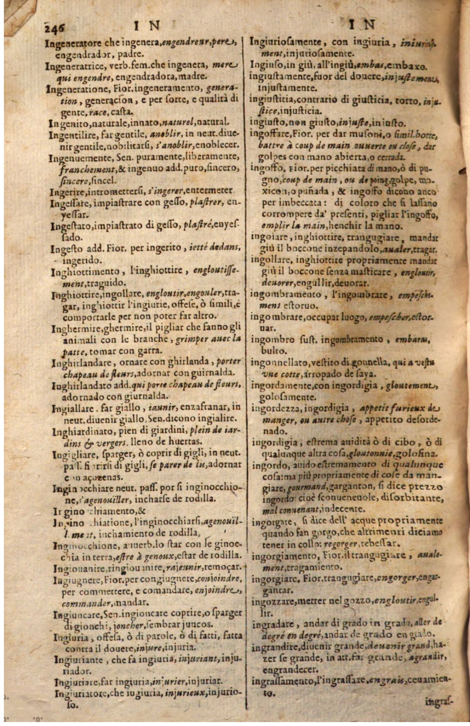 1644 - Jacques Crespin - Trésor des trois langues - Passau 1644 - Jacques Crespin - Trésor des trois langues - Passau