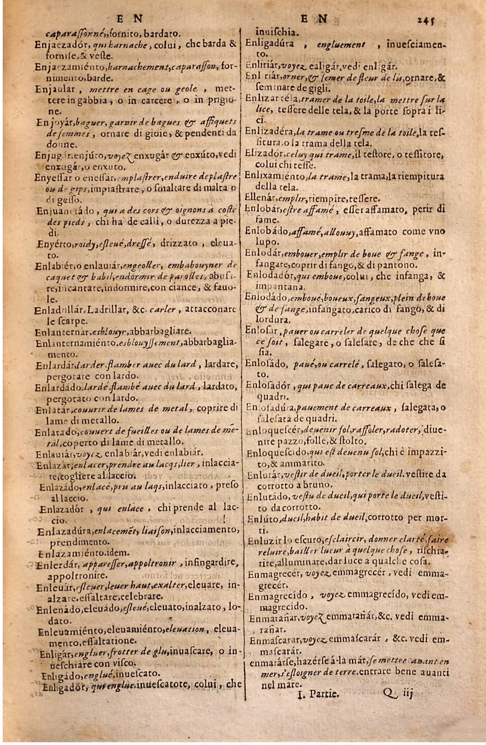 1627 - Jacques Crespin - Trésor des trois langues - Regensburg